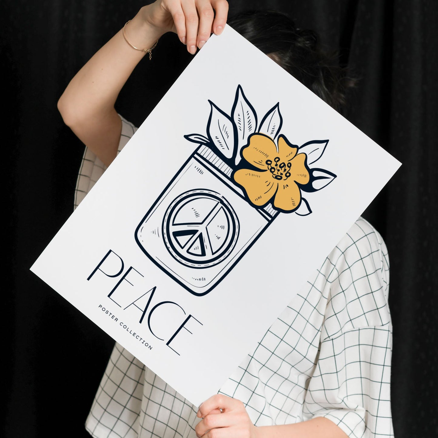 Peace flower-Artwork-Nacnic-Nacnic Estudio SL