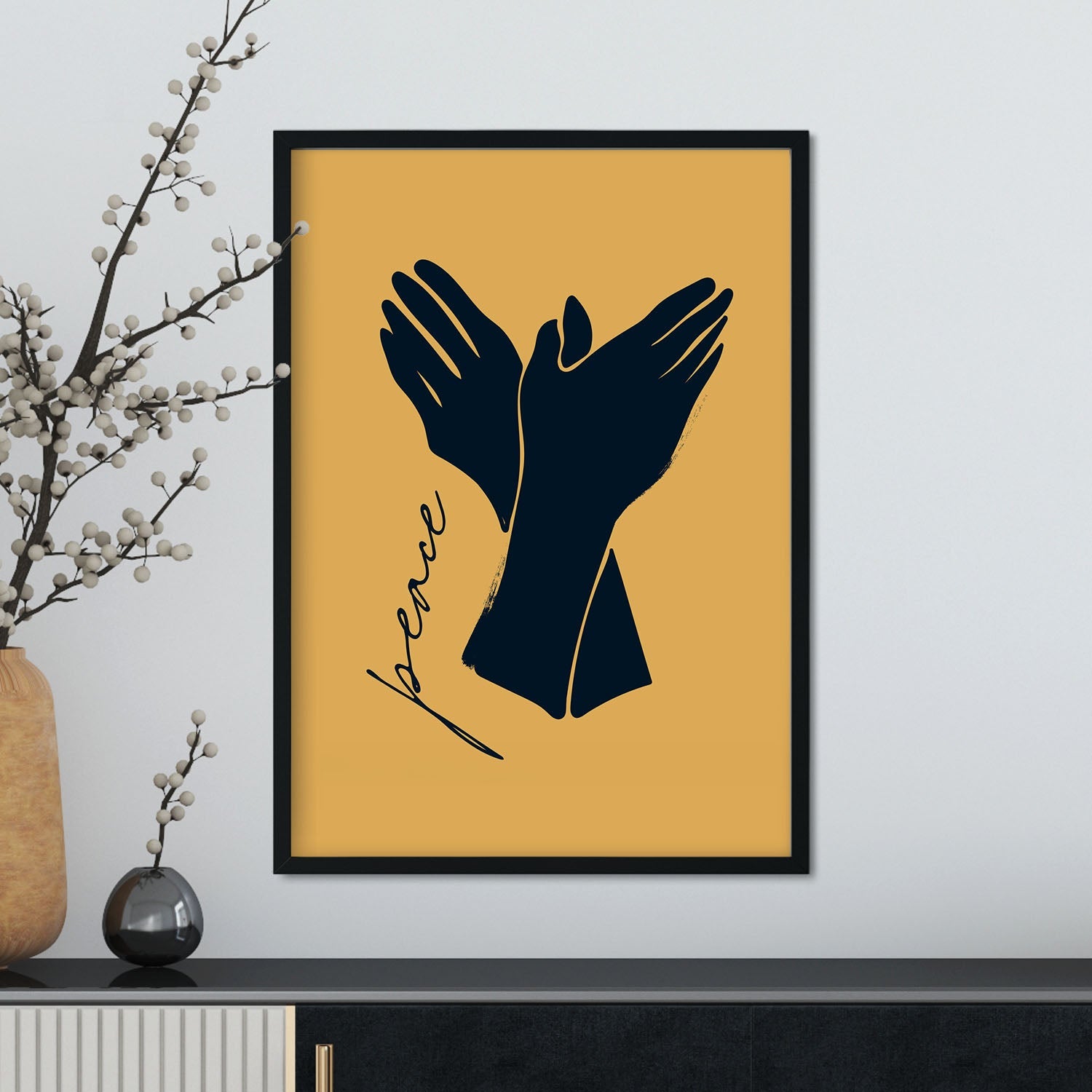 Peace in hands-Artwork-Nacnic-Nacnic Estudio SL