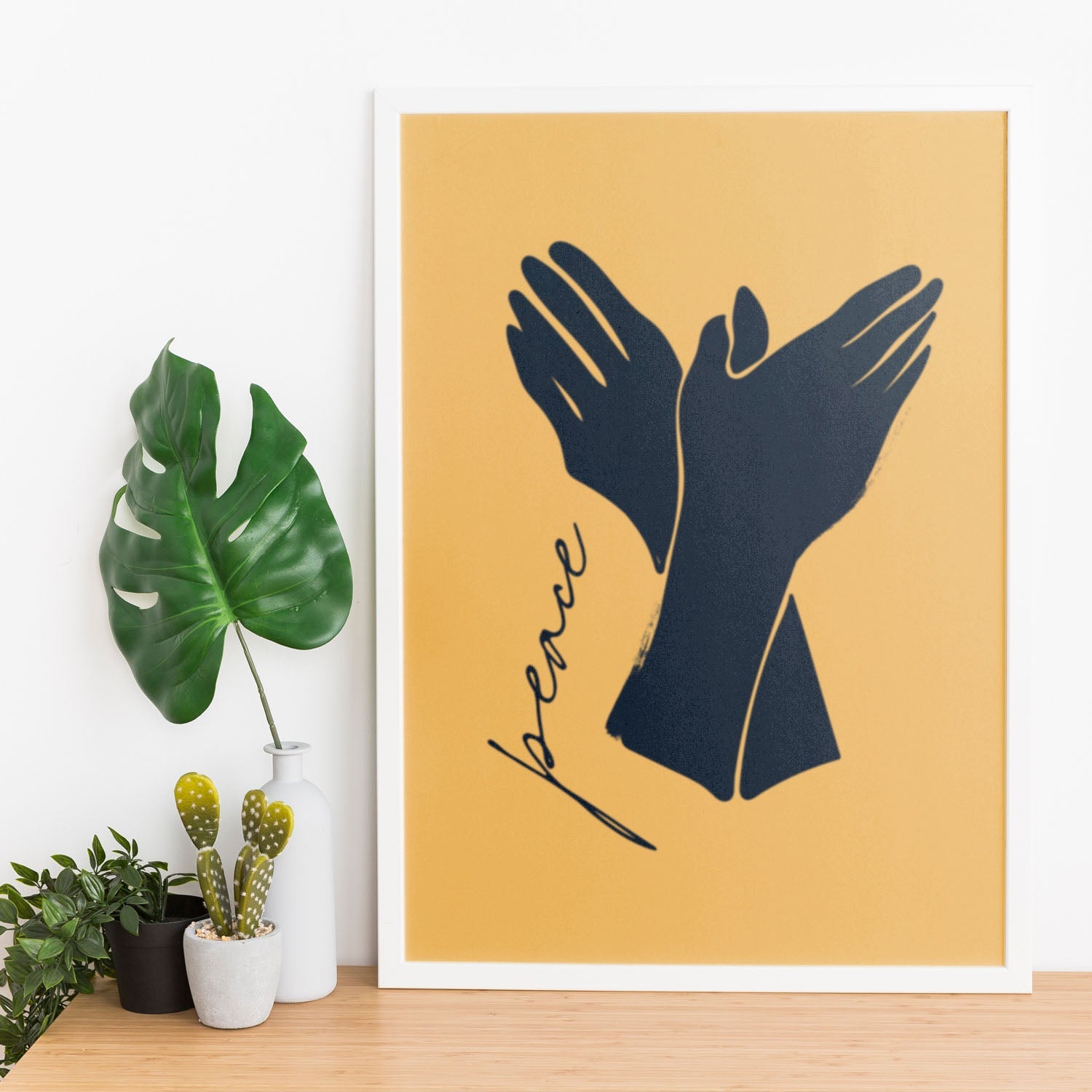 Peace in hands-Artwork-Nacnic-Nacnic Estudio SL