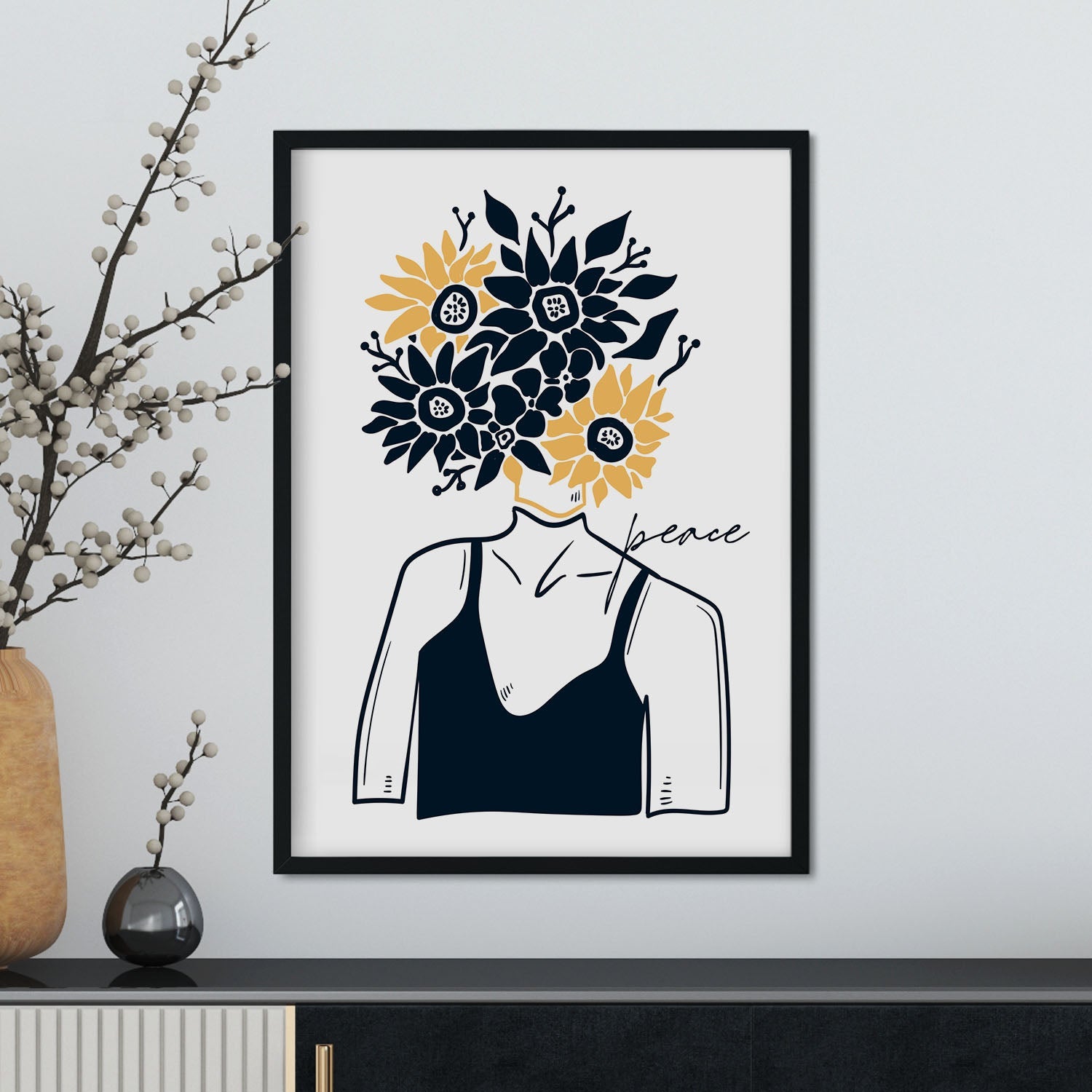 Peace in your Head-Artwork-Nacnic-Nacnic Estudio SL