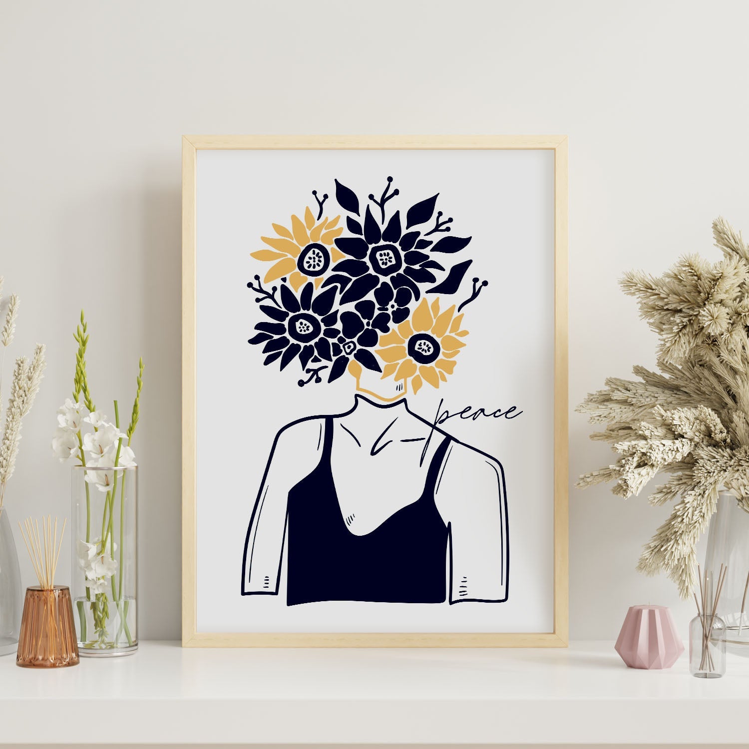 Peace in your Head-Artwork-Nacnic-Nacnic Estudio SL