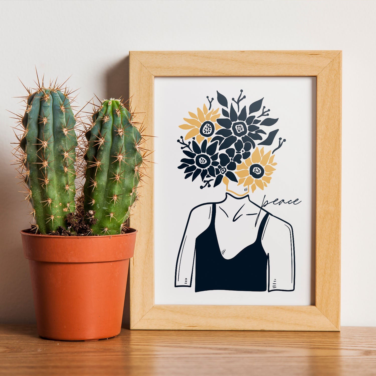 Peace in your Head-Artwork-Nacnic-Nacnic Estudio SL