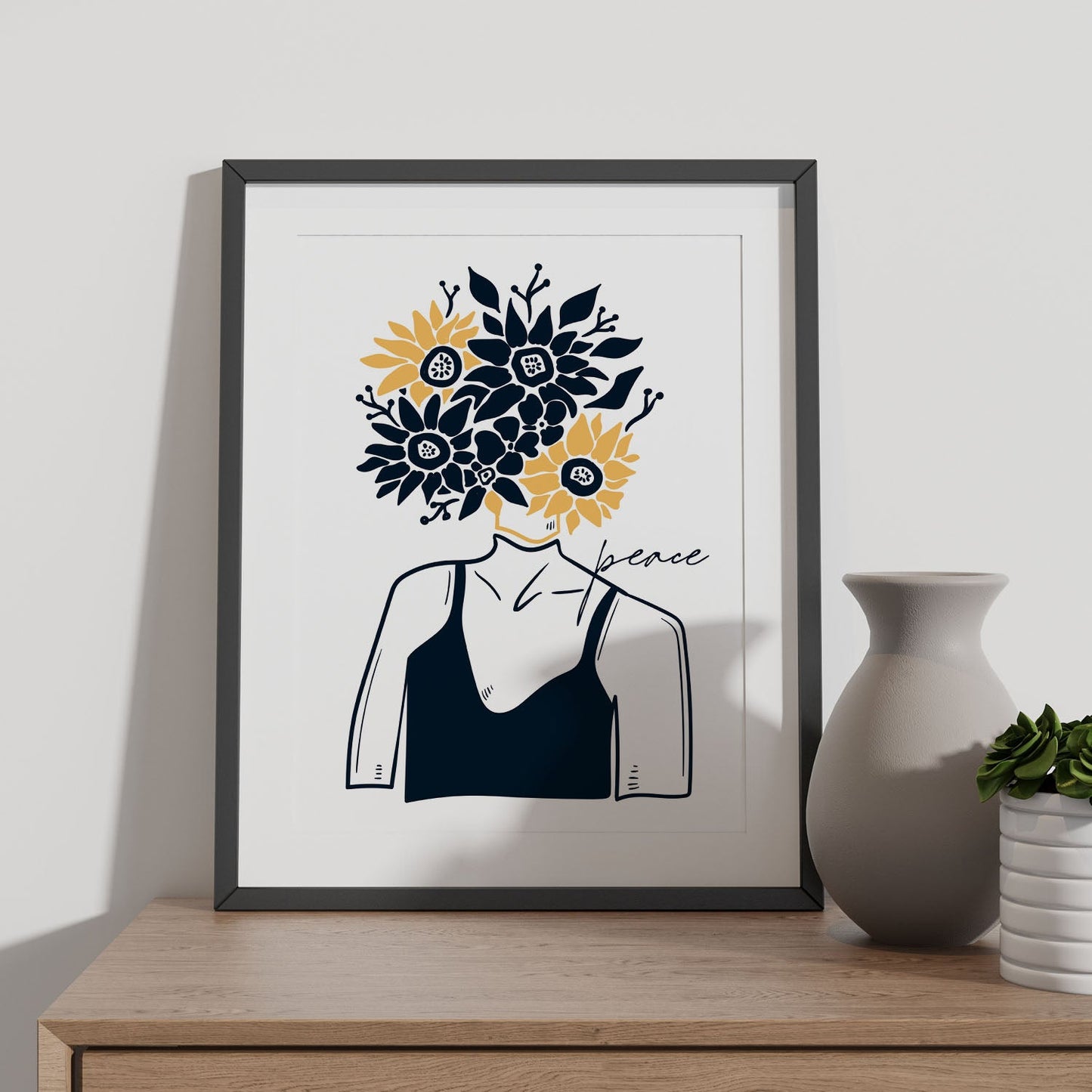 Peace in your Head-Artwork-Nacnic-Nacnic Estudio SL