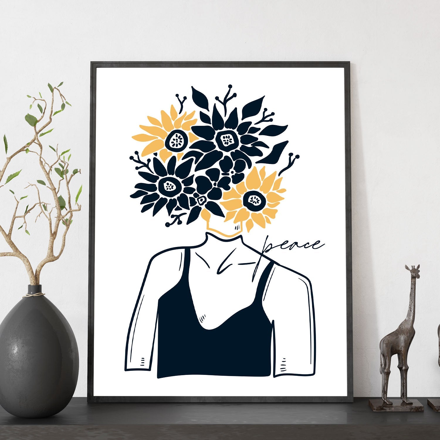 Peace in your Head-Artwork-Nacnic-Nacnic Estudio SL