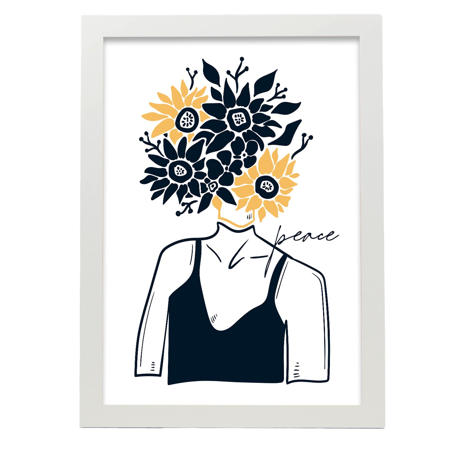 Peace in your Head-Artwork-Nacnic-A3-Marco Blanco-Nacnic Estudio SL