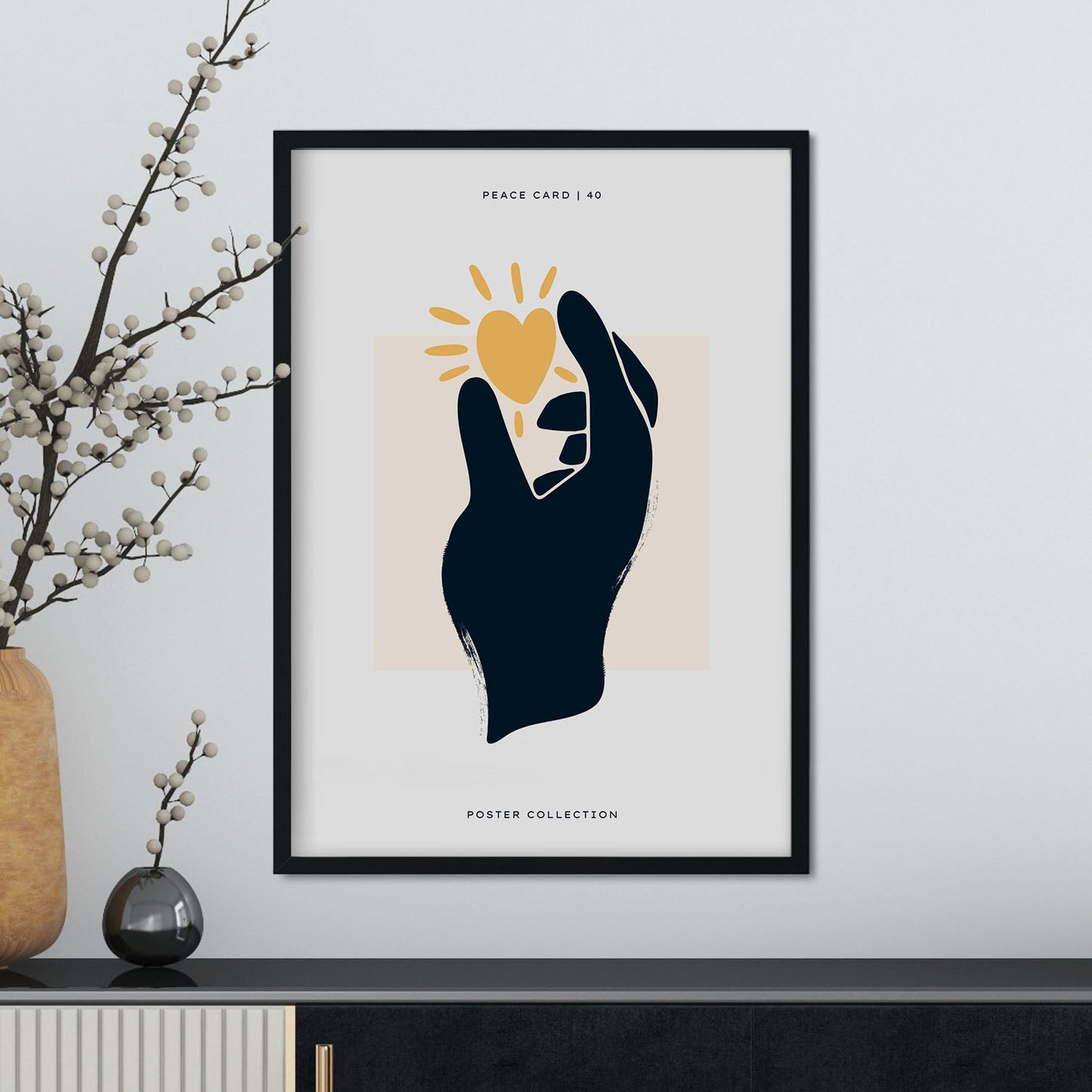 Peace is love-Artwork-Nacnic-Nacnic Estudio SL