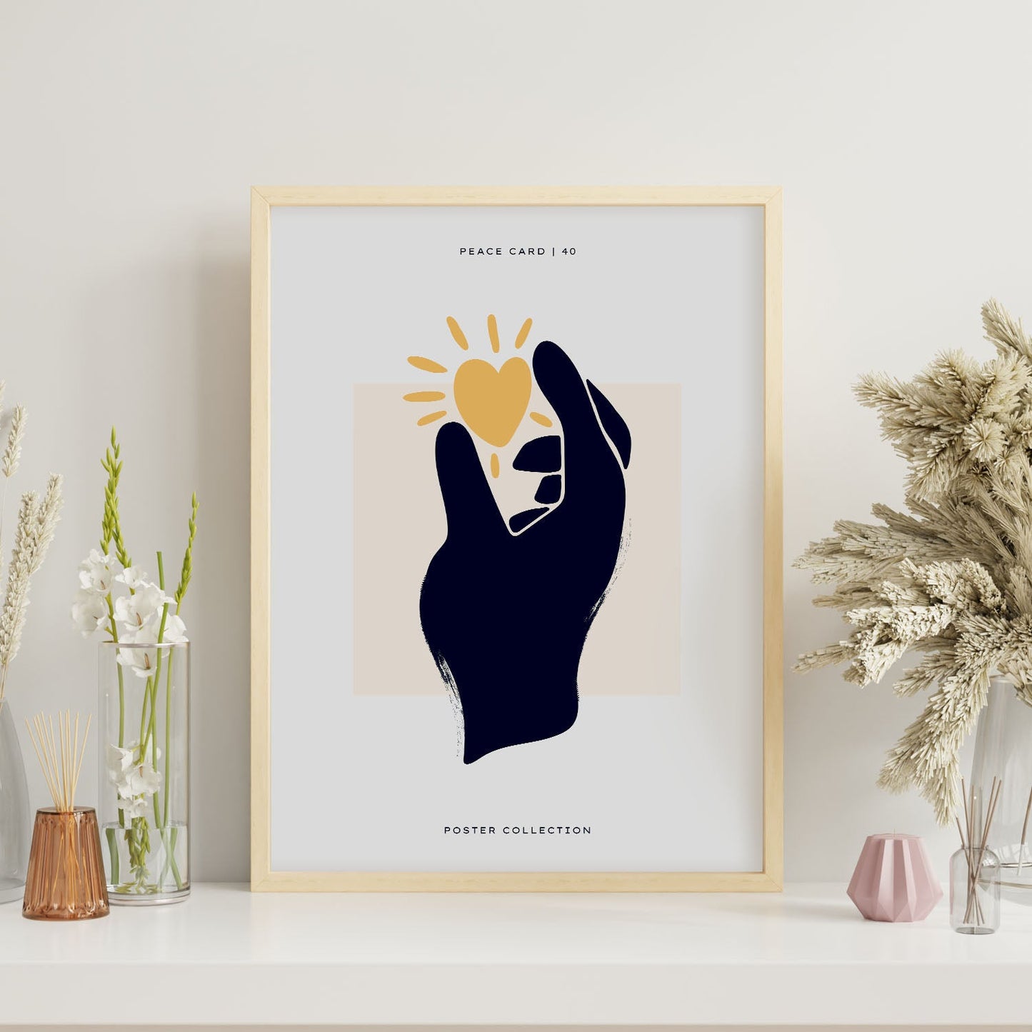Peace is love-Artwork-Nacnic-Nacnic Estudio SL