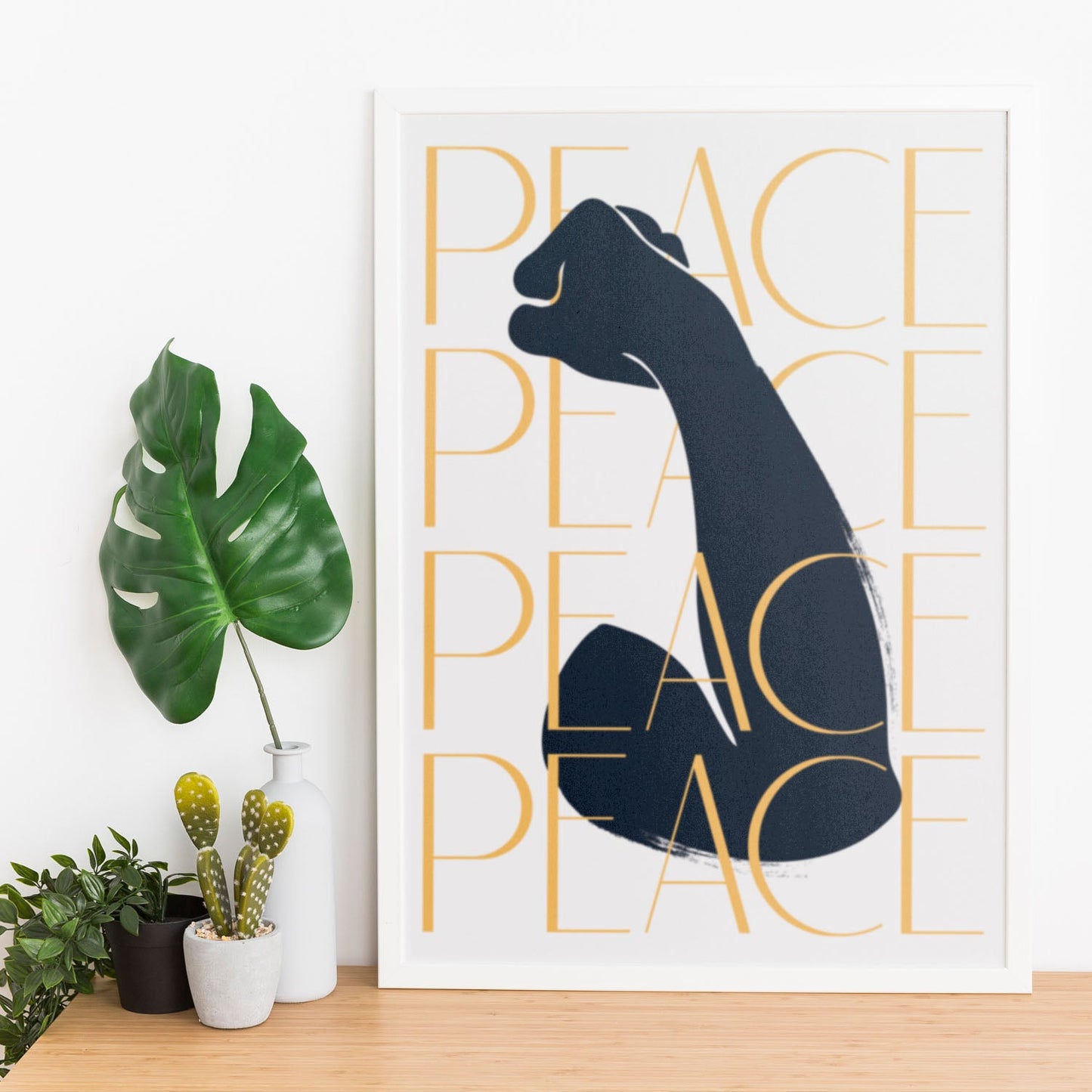 Peace is strong-Artwork-Nacnic-Nacnic Estudio SL