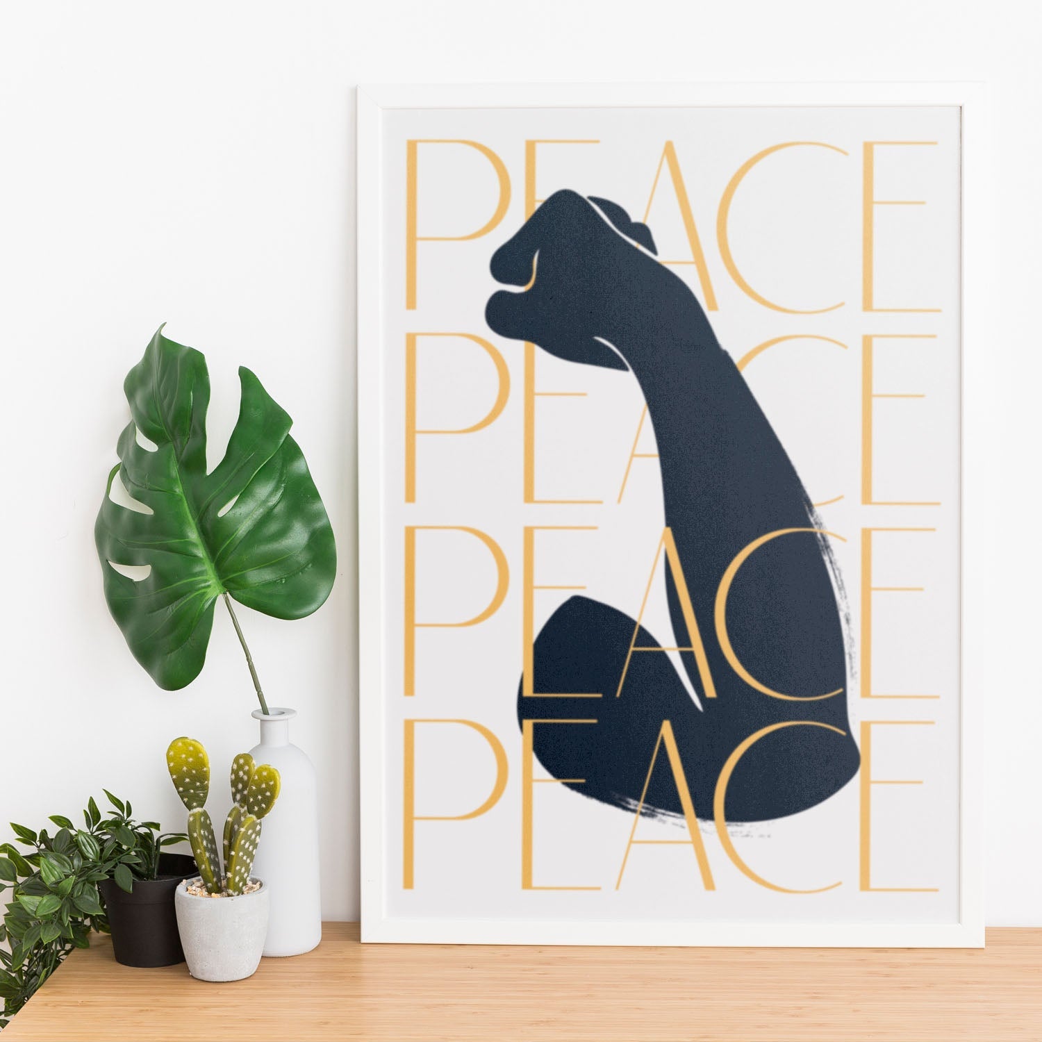 Peace is strong-Artwork-Nacnic-Nacnic Estudio SL
