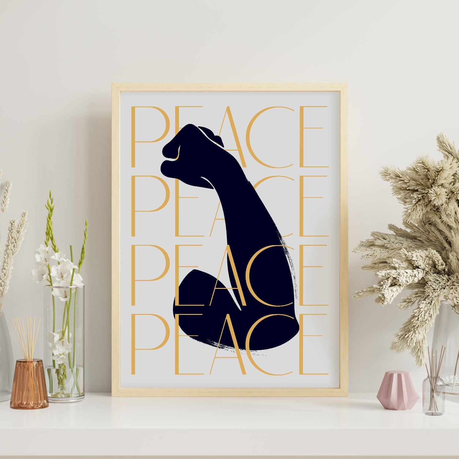 Peace is strong-Artwork-Nacnic-Nacnic Estudio SL