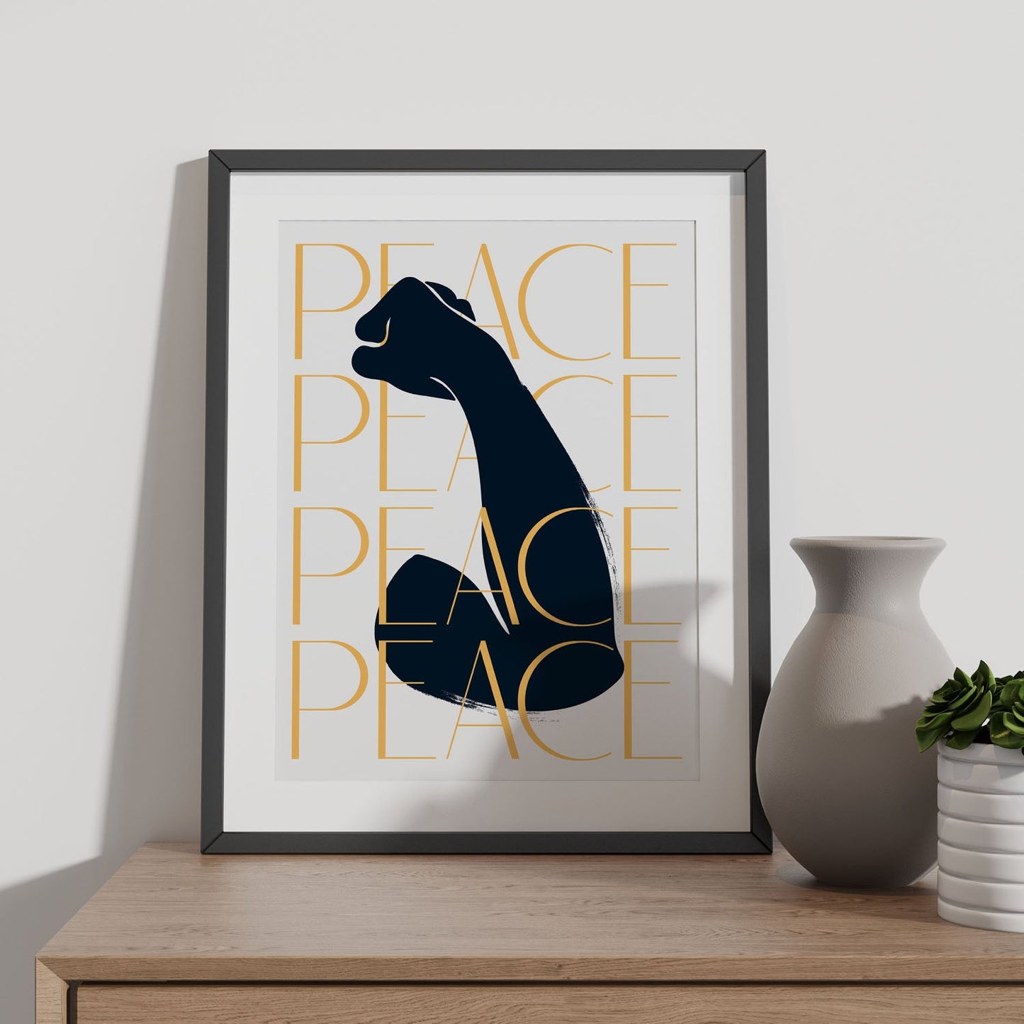 Peace is strong-Artwork-Nacnic-Nacnic Estudio SL