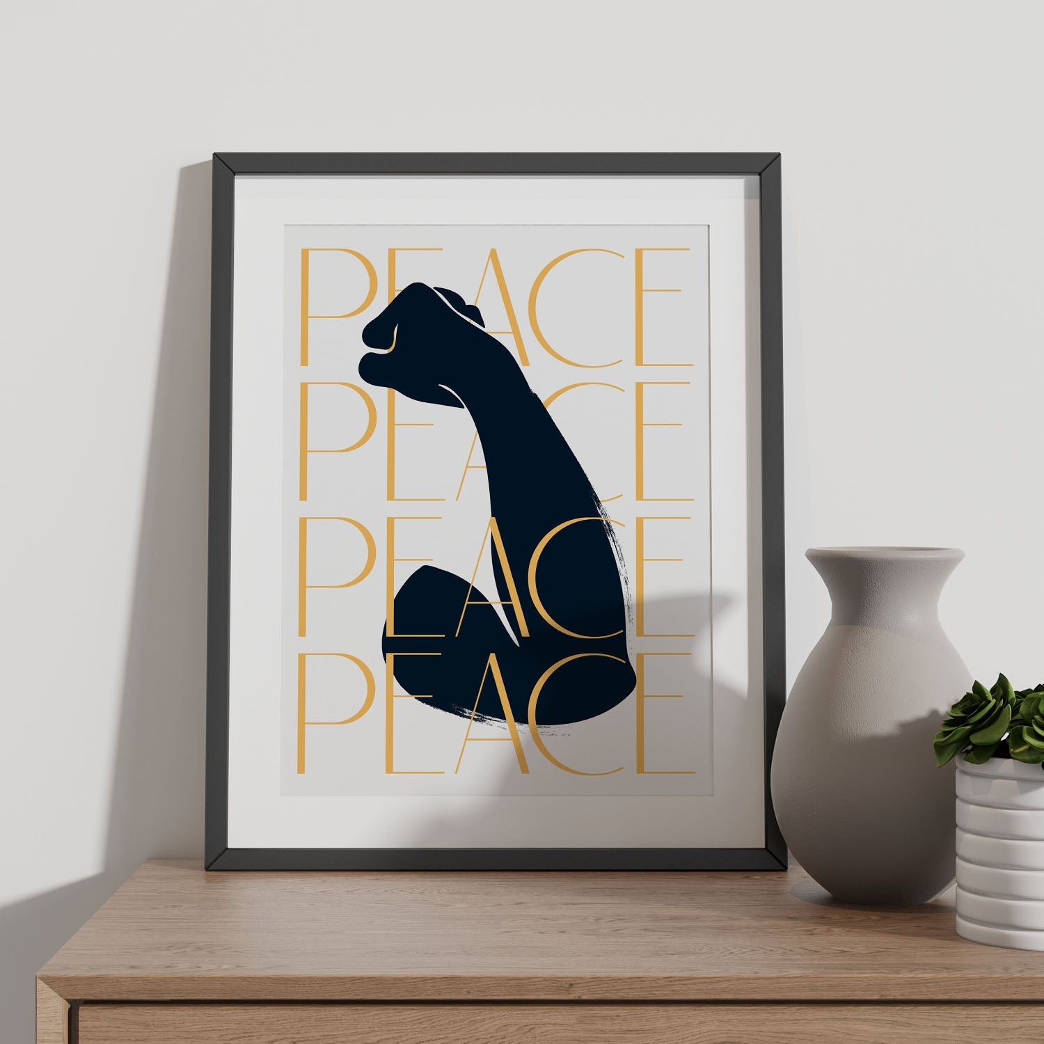 Peace is strong-Artwork-Nacnic-Nacnic Estudio SL