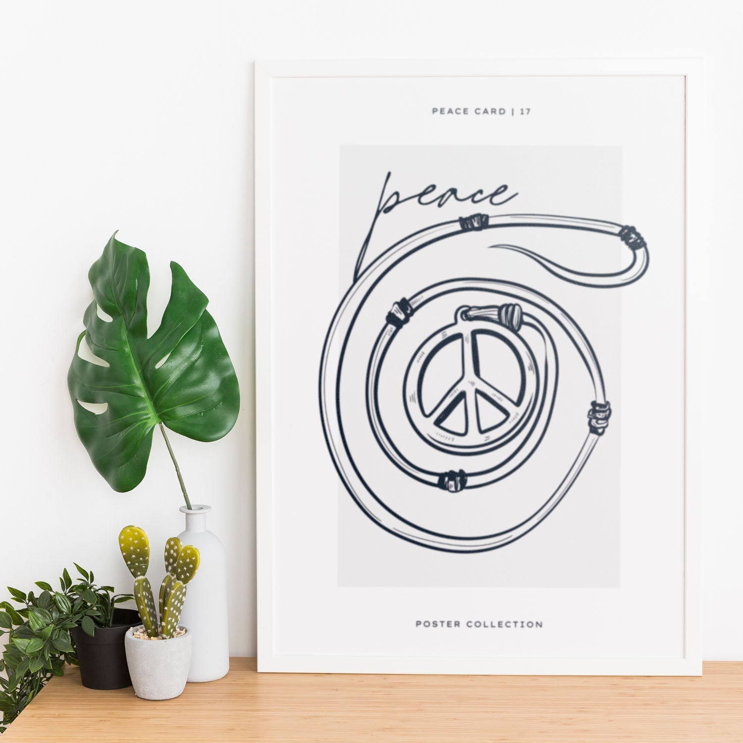 Peace necklace-Artwork-Nacnic-Nacnic Estudio SL