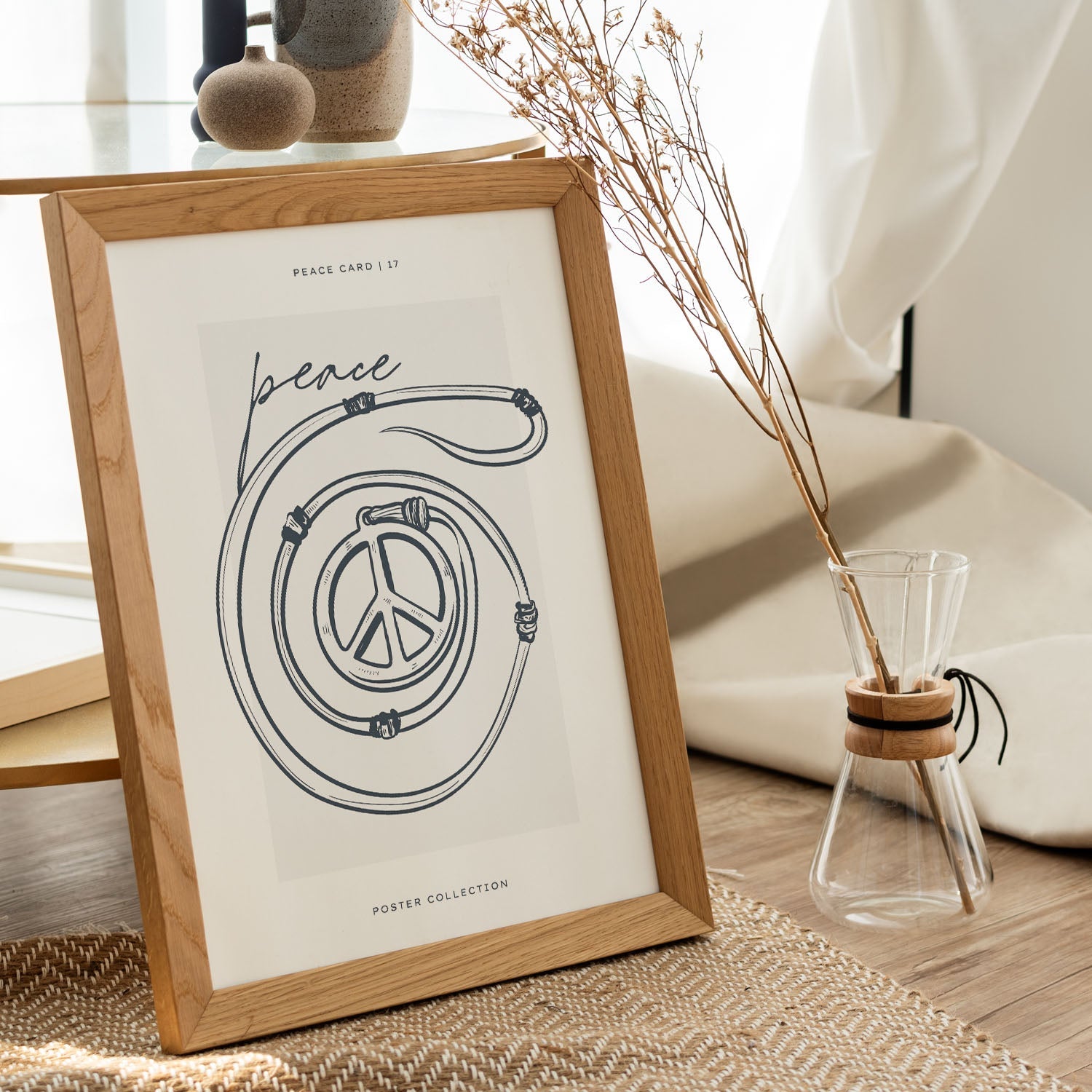 Peace necklace-Artwork-Nacnic-Nacnic Estudio SL