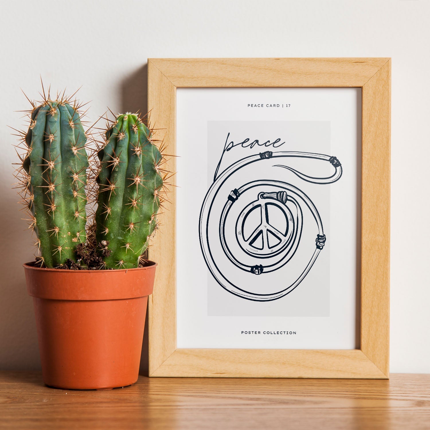 Peace necklace-Artwork-Nacnic-Nacnic Estudio SL