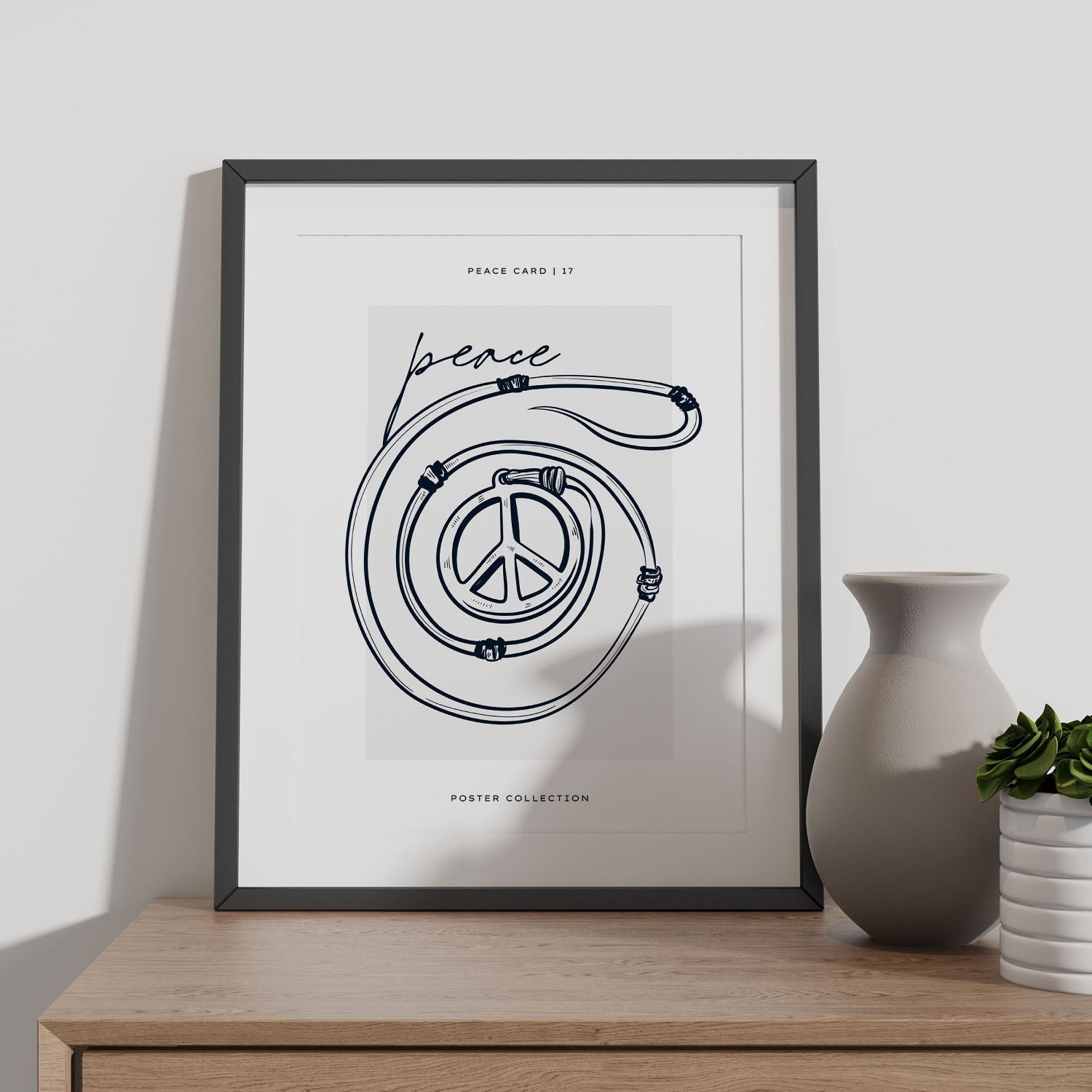 Peace necklace-Artwork-Nacnic-Nacnic Estudio SL