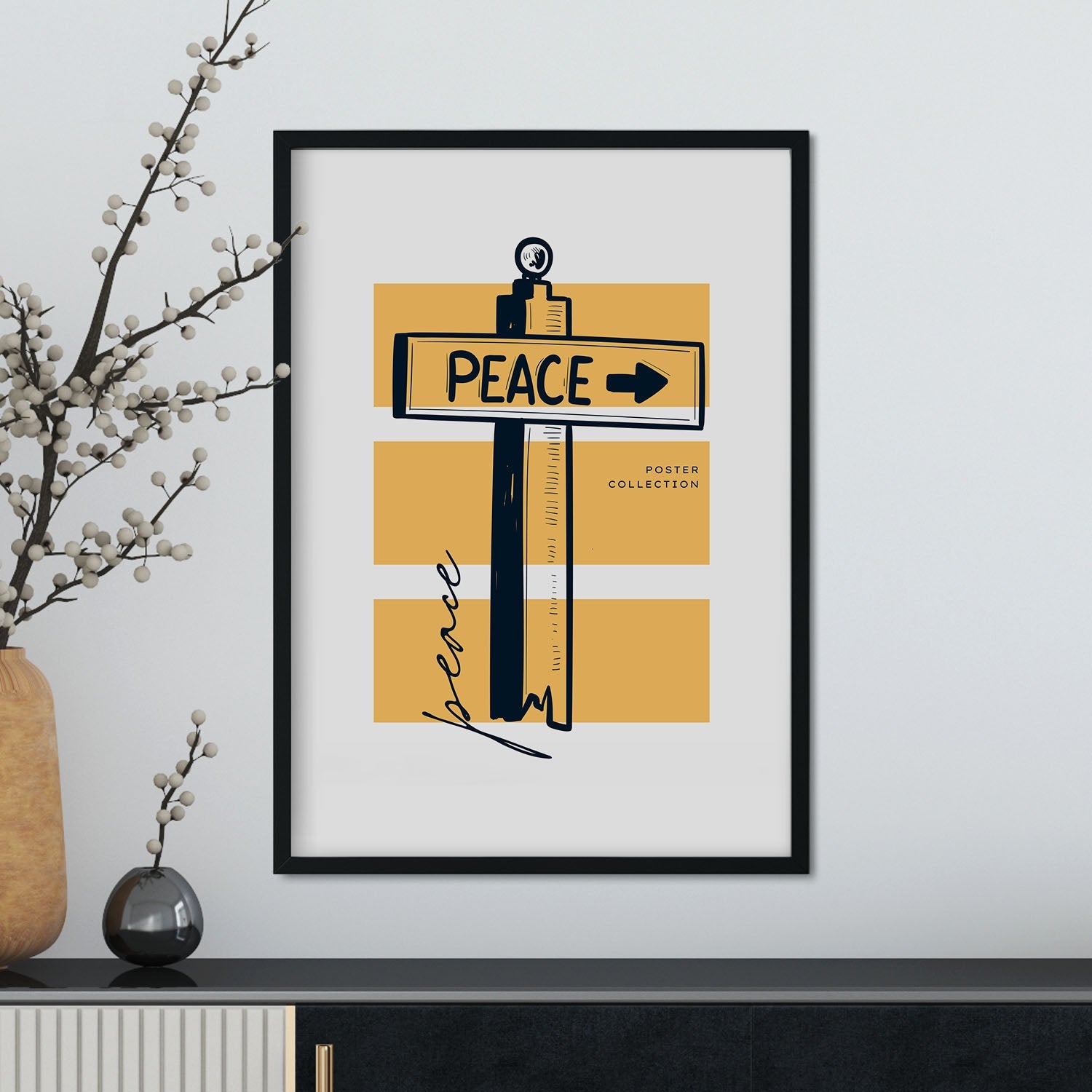 Peace sign-Artwork-Nacnic-Nacnic Estudio SL