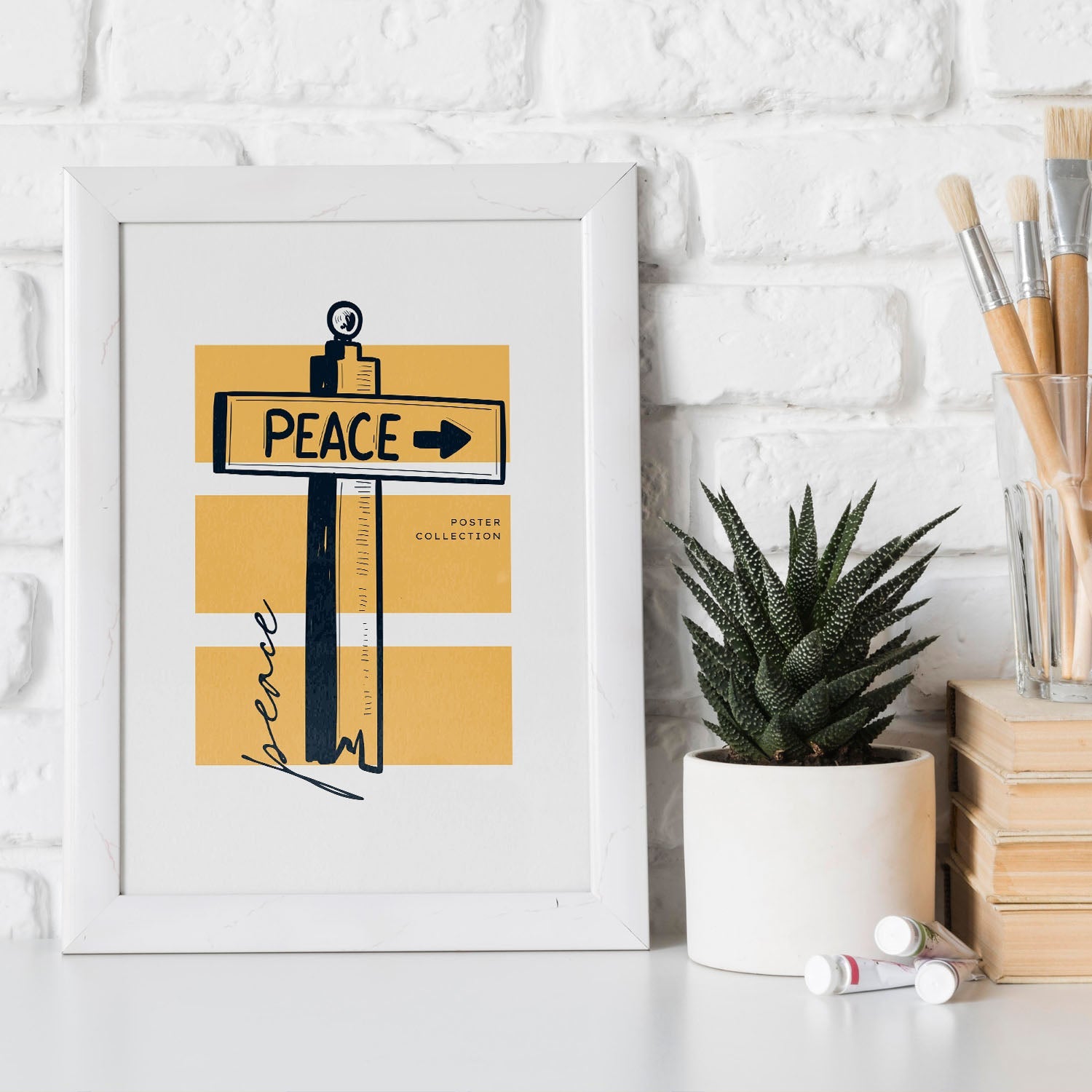 Peace sign-Artwork-Nacnic-Nacnic Estudio SL