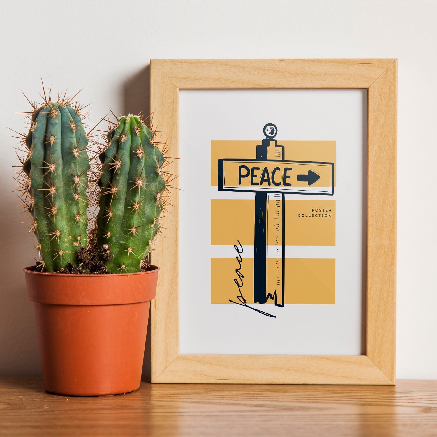 Peace sign-Artwork-Nacnic-Nacnic Estudio SL