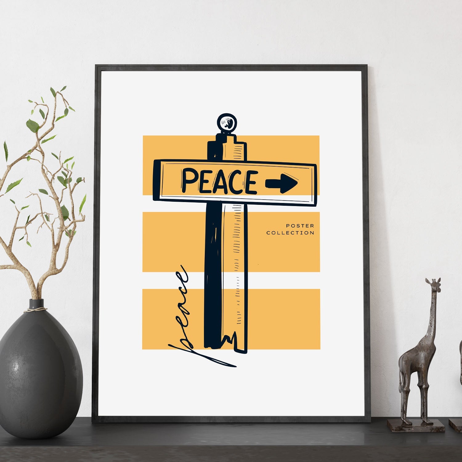 Peace sign-Artwork-Nacnic-Nacnic Estudio SL