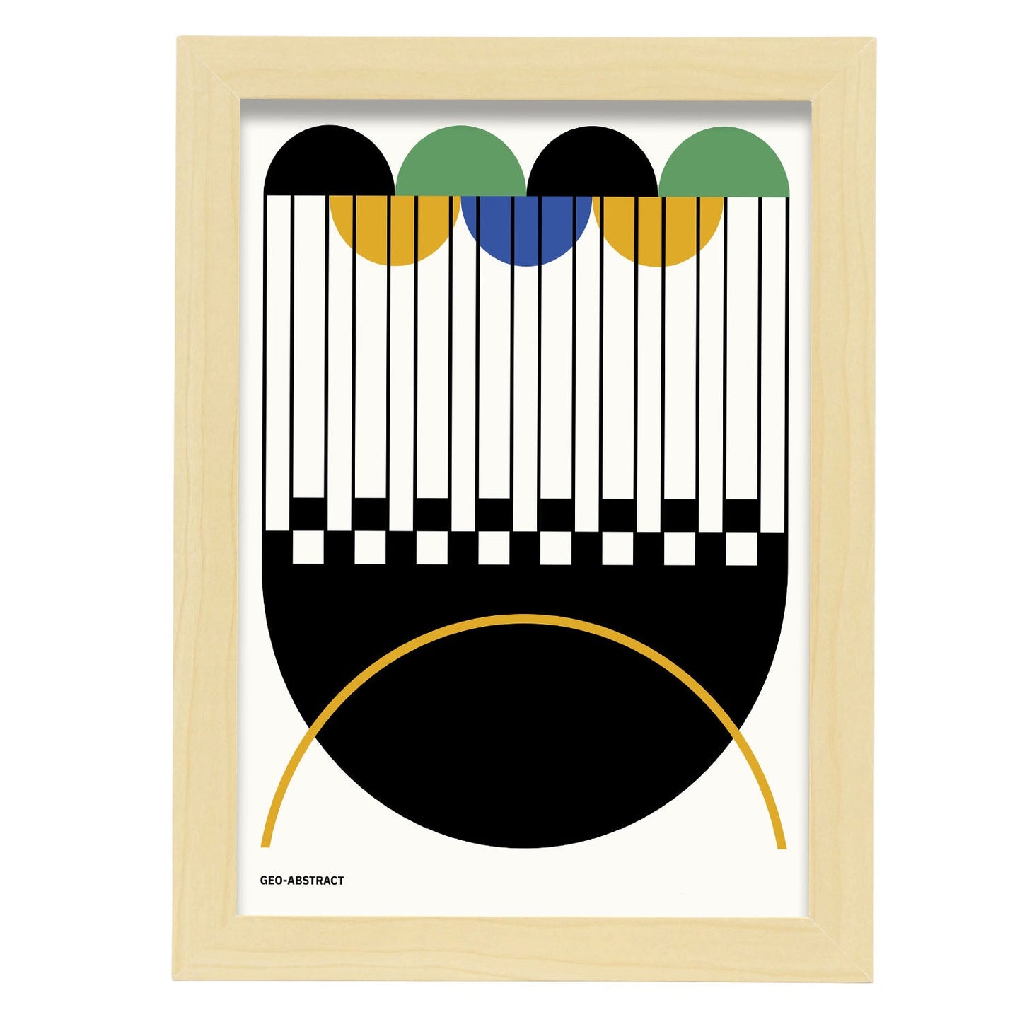 Piano-Artwork-Nacnic-A4-Marco Madera clara-Nacnic Estudio SL