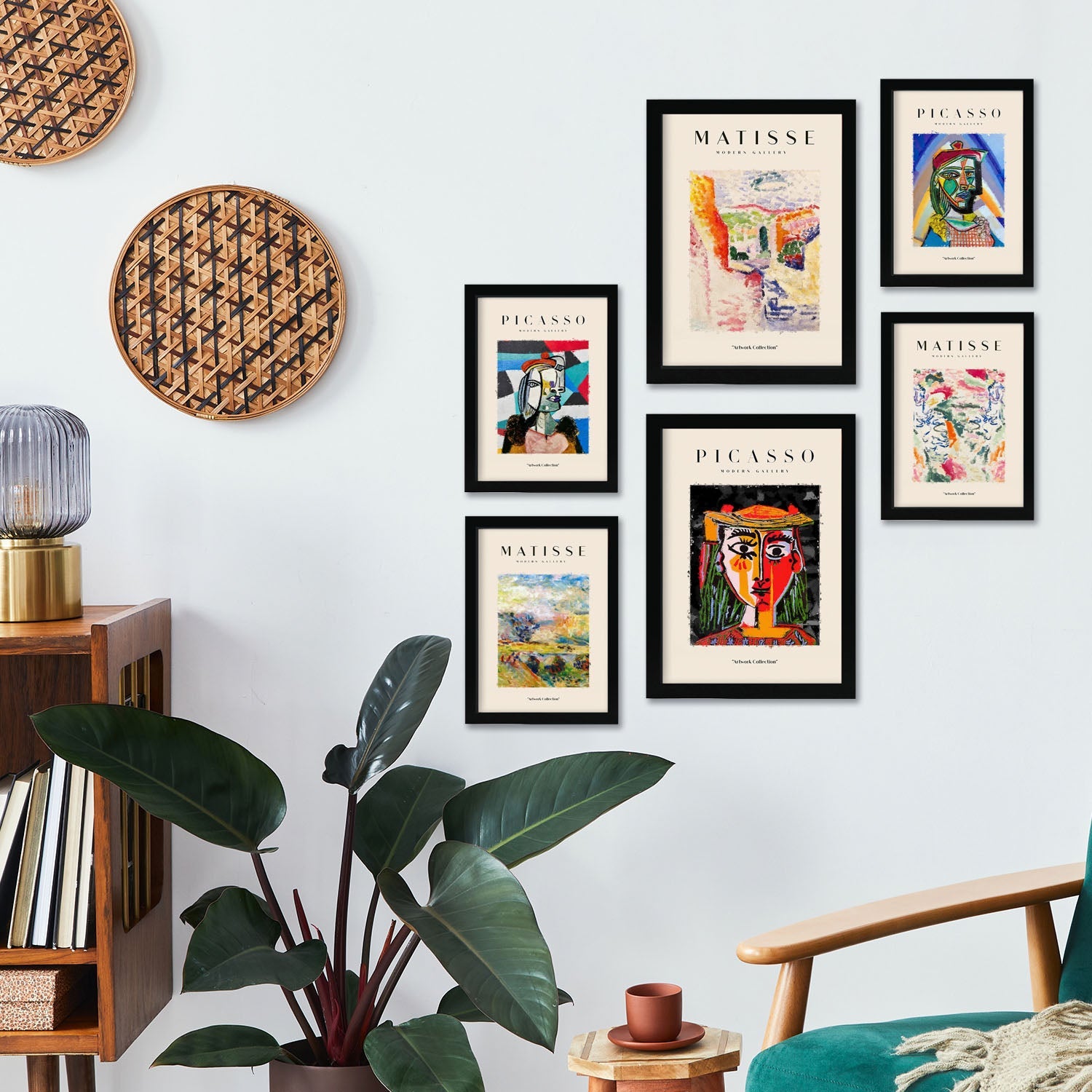 Picasso and Matisse Posters. Last Century. Fauvism and Surrealism Art Gallery-Artwork-Nacnic-Nacnic Estudio SL