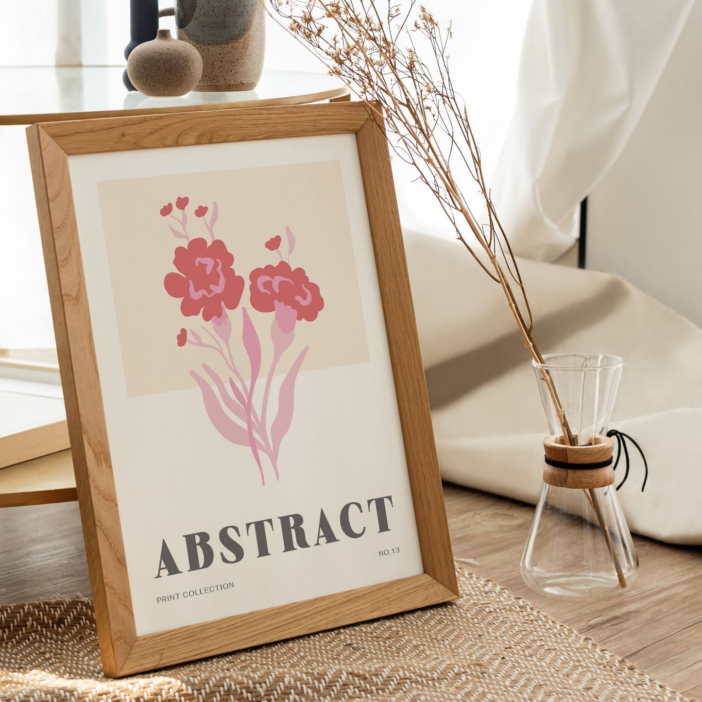 Pink Carnation-Artwork-Nacnic-Nacnic Estudio SL