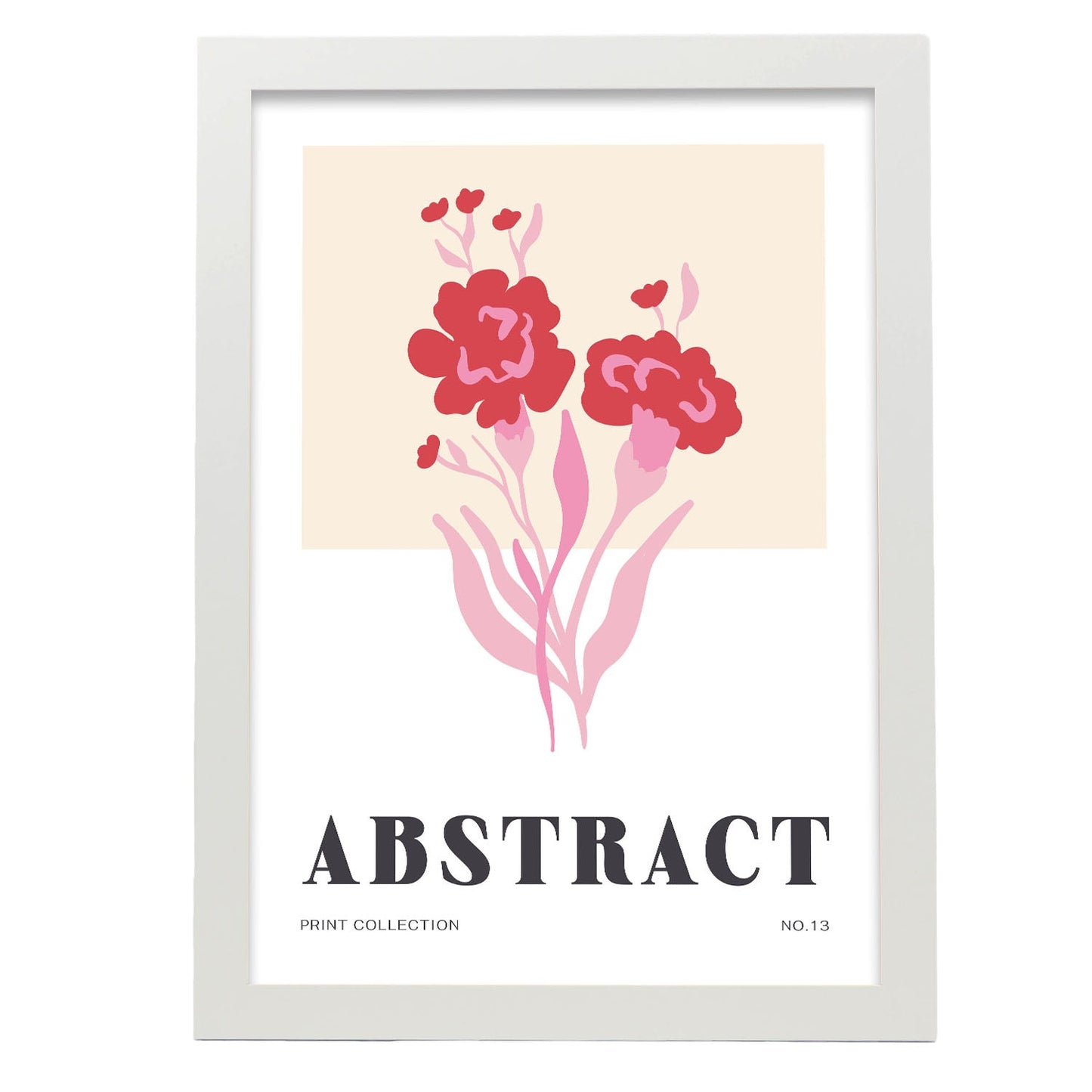 Pink Carnation-Artwork-Nacnic-A3-Marco Blanco-Nacnic Estudio SL