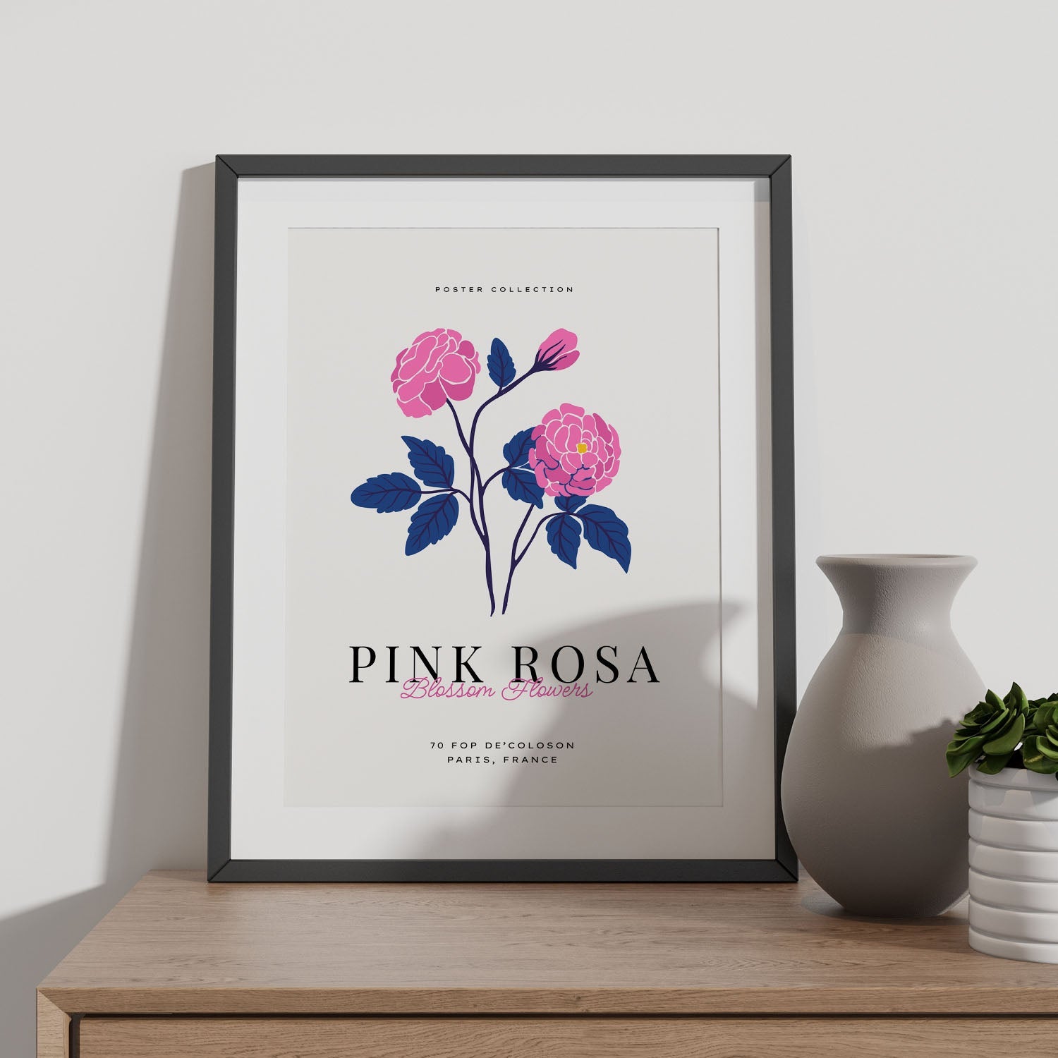 Pink Rose-Artwork-Nacnic-Nacnic Estudio SL