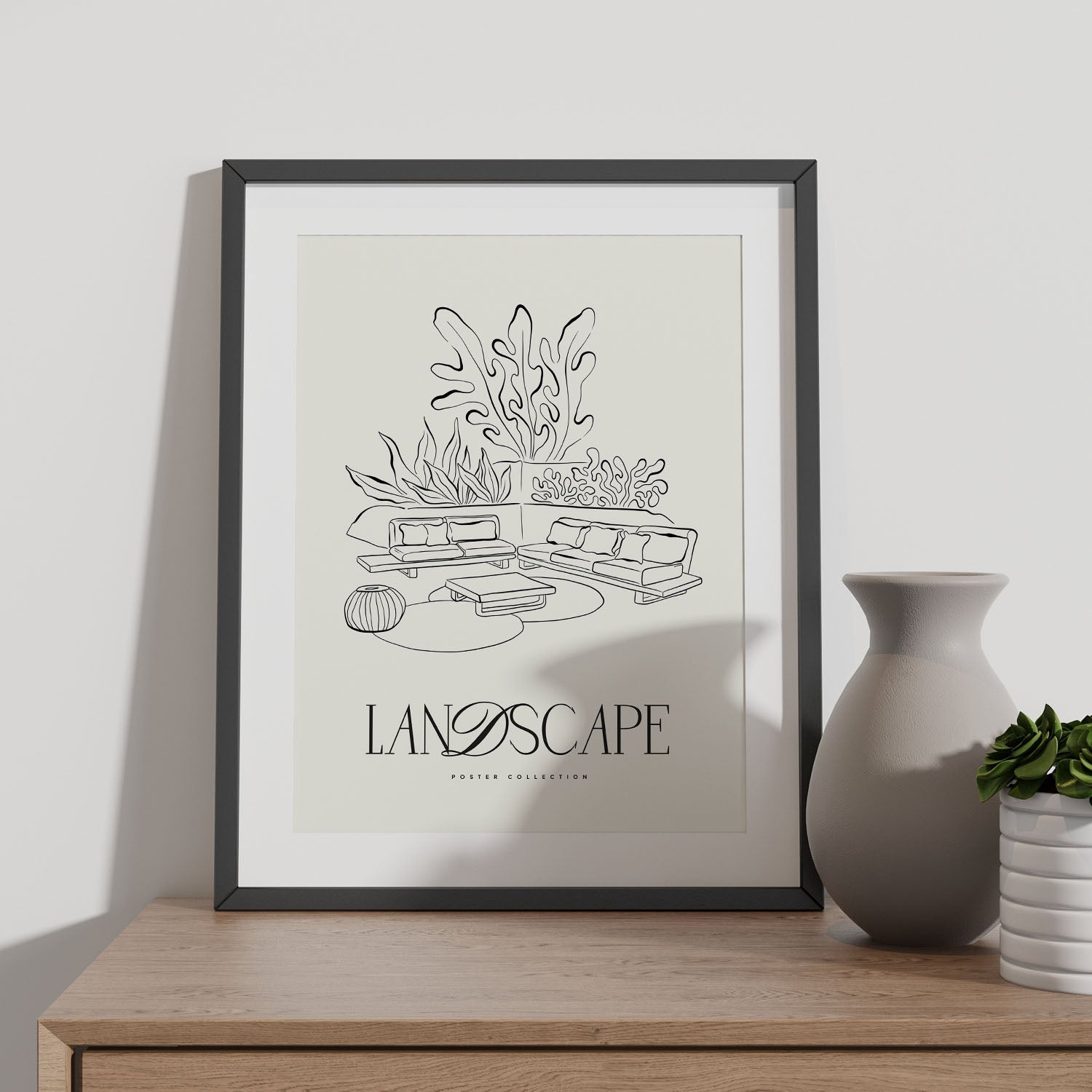 Plant Living room-Artwork-Nacnic-Nacnic Estudio SL