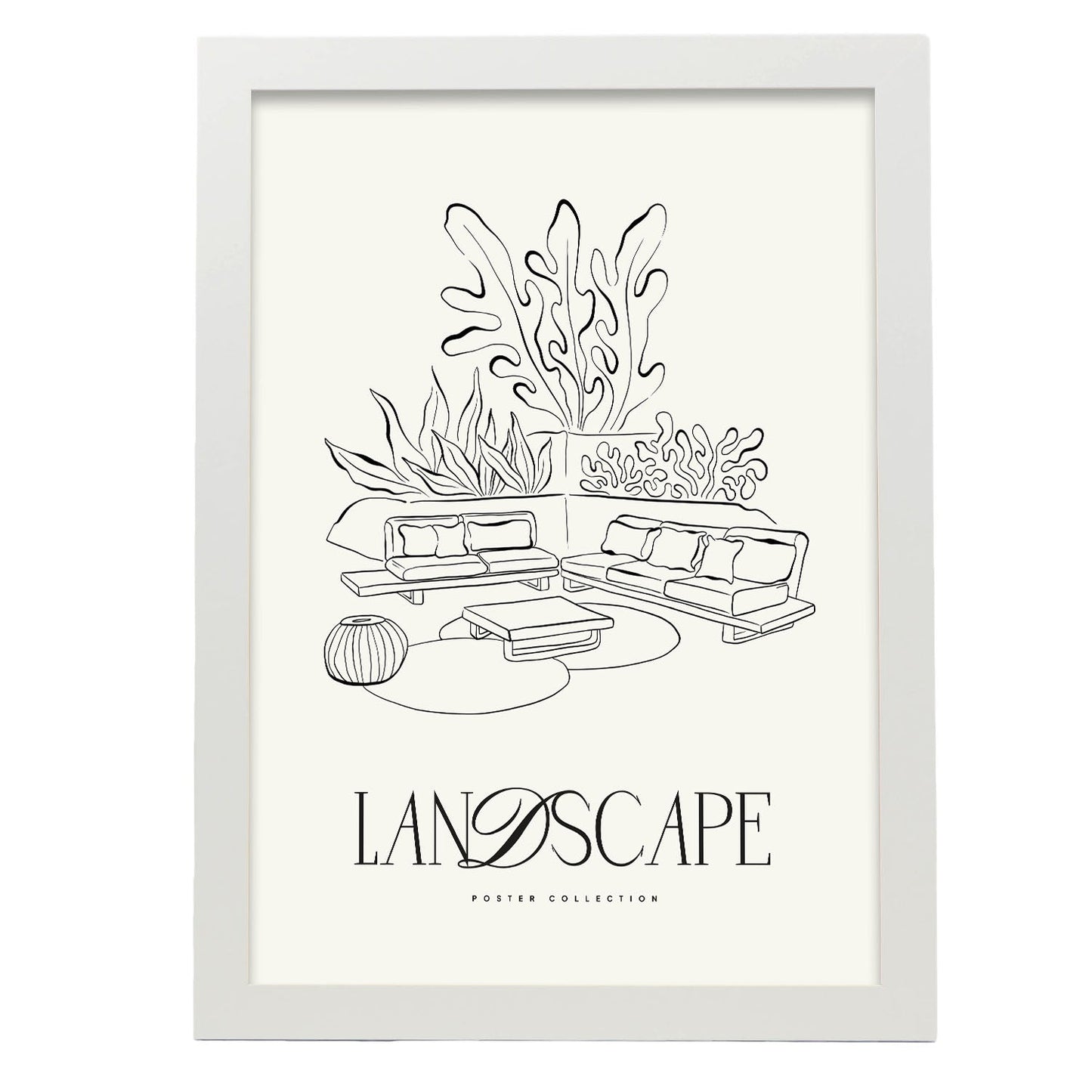 Plant Living room-Artwork-Nacnic-A3-Marco Blanco-Nacnic Estudio SL