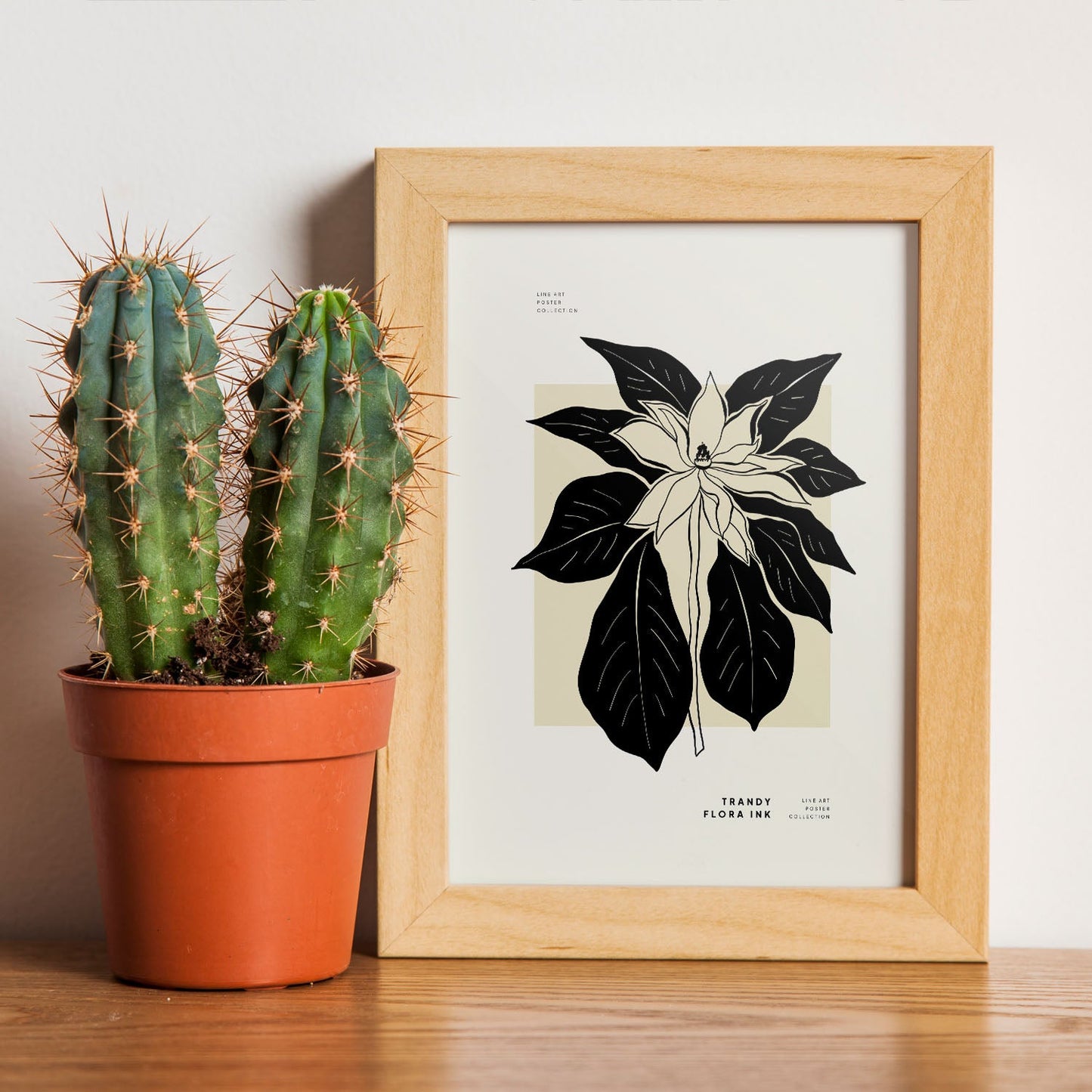 Ponsensia Flower-Artwork-Nacnic-Nacnic Estudio SL