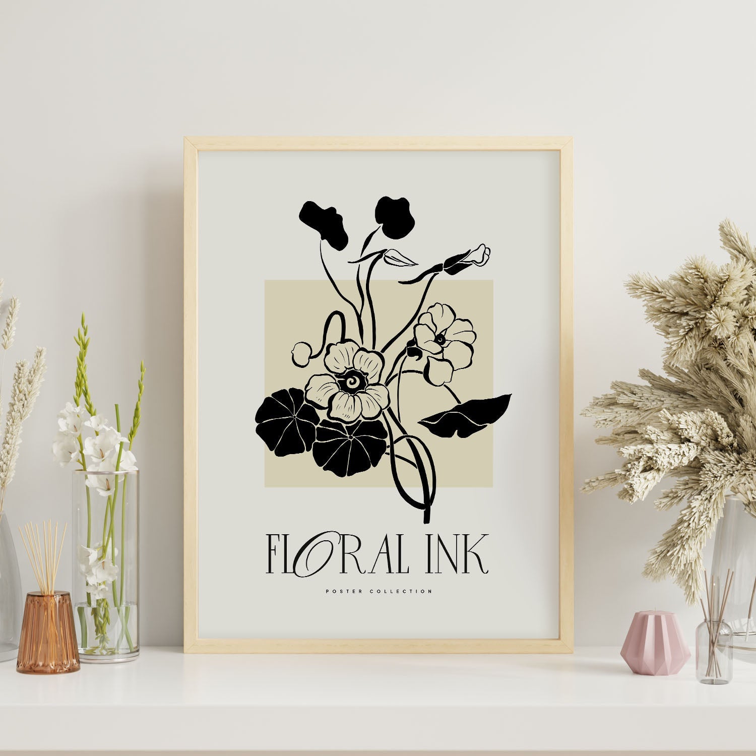 Poppy Flower-Artwork-Nacnic-Nacnic Estudio SL