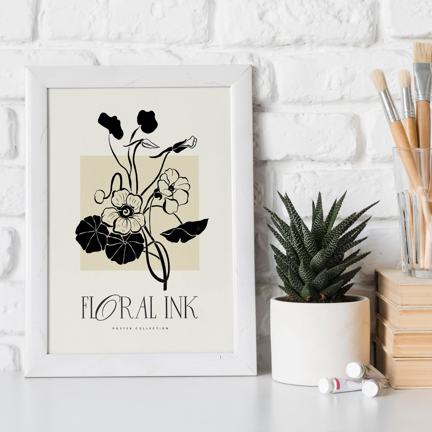 Poppy Flower-Artwork-Nacnic-Nacnic Estudio SL