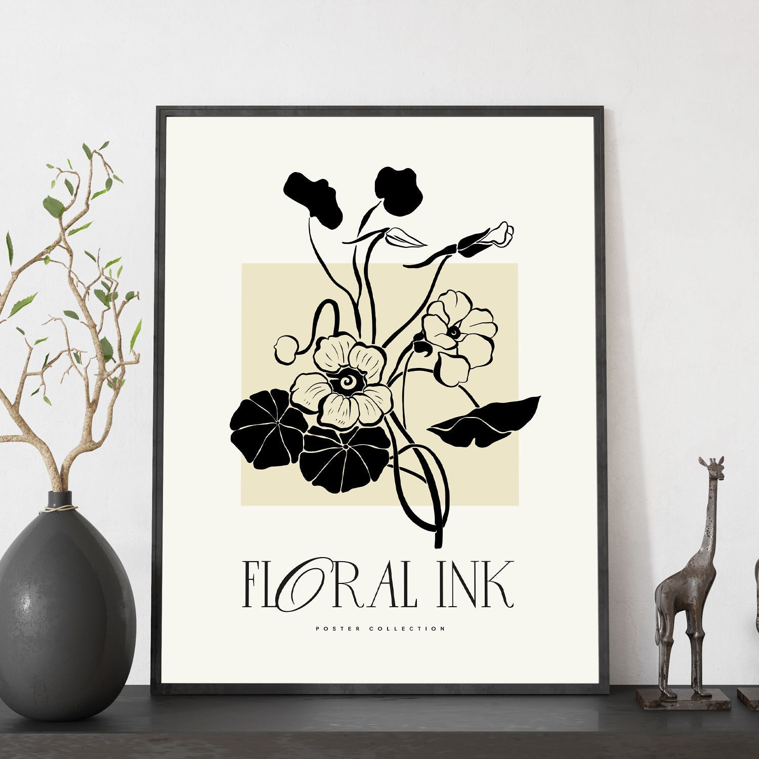 Poppy Flower-Artwork-Nacnic-Nacnic Estudio SL