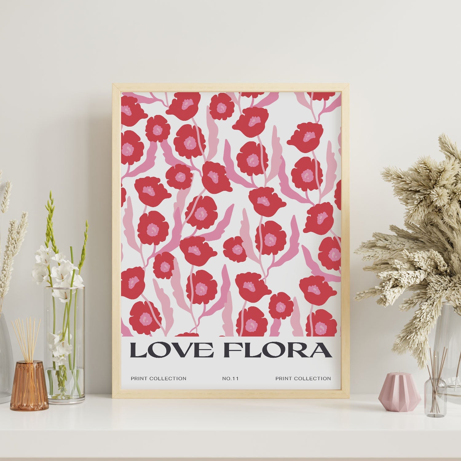 Poppy Pattern-Artwork-Nacnic-Nacnic Estudio SL