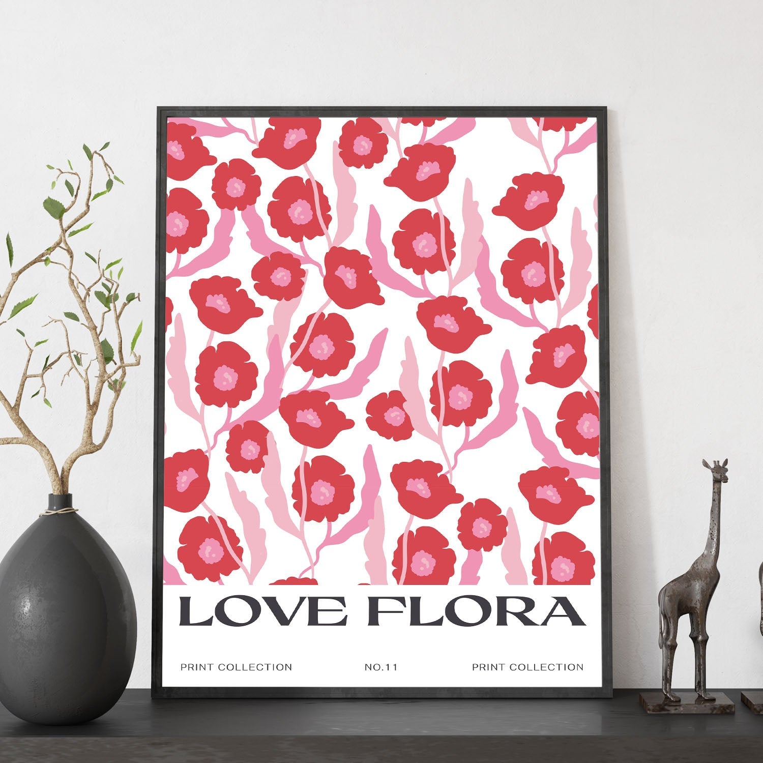 Poppy Pattern-Artwork-Nacnic-Nacnic Estudio SL