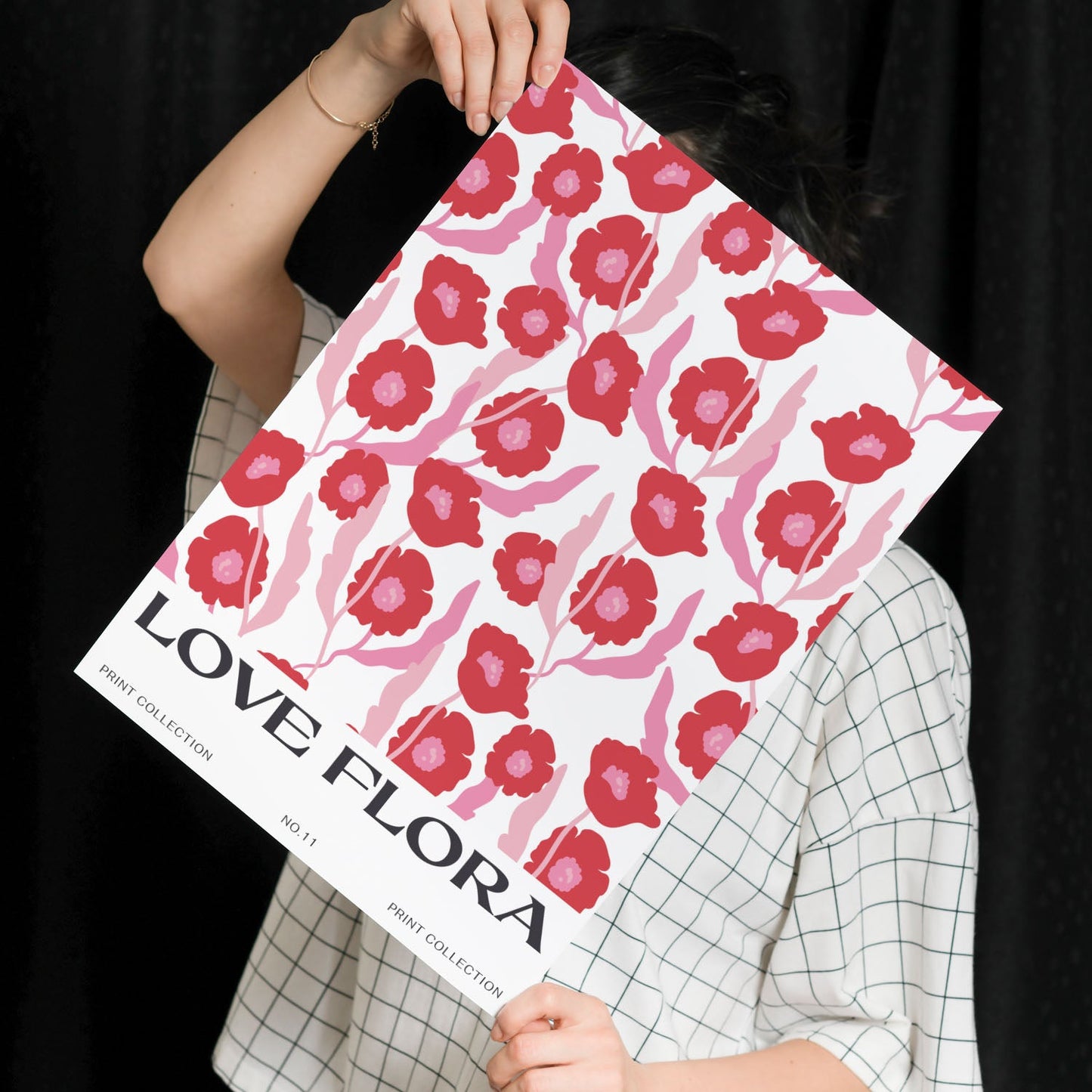 Poppy Pattern-Artwork-Nacnic-Nacnic Estudio SL