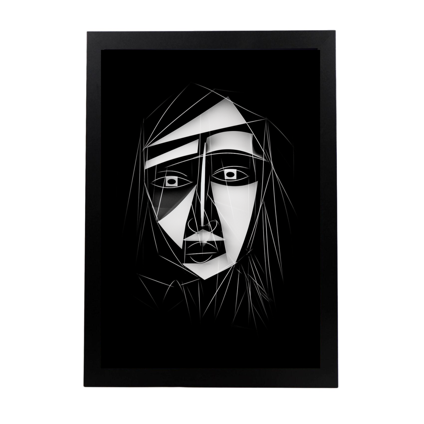 Lámina Abstracta de Cuerpo de Mujer