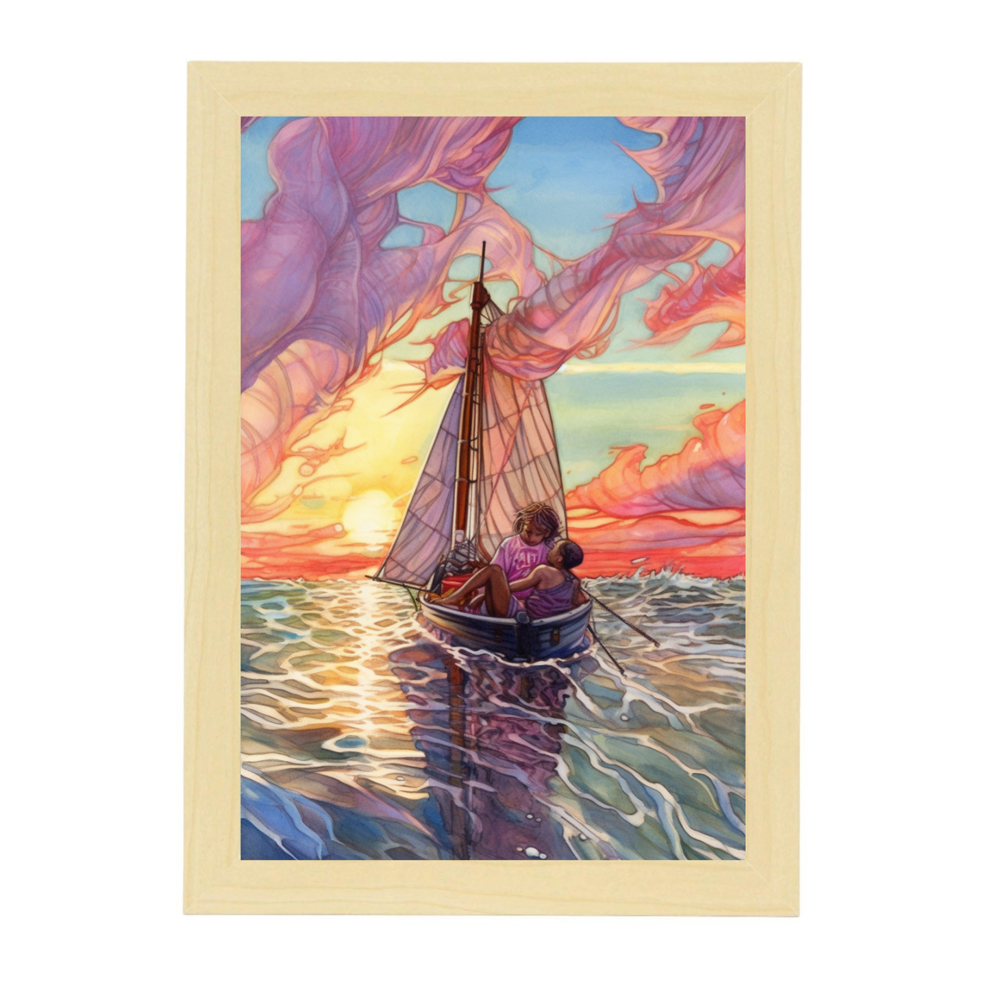 Póster Acuarela y Lápices de Colores por Erin Hanson Donato Gi