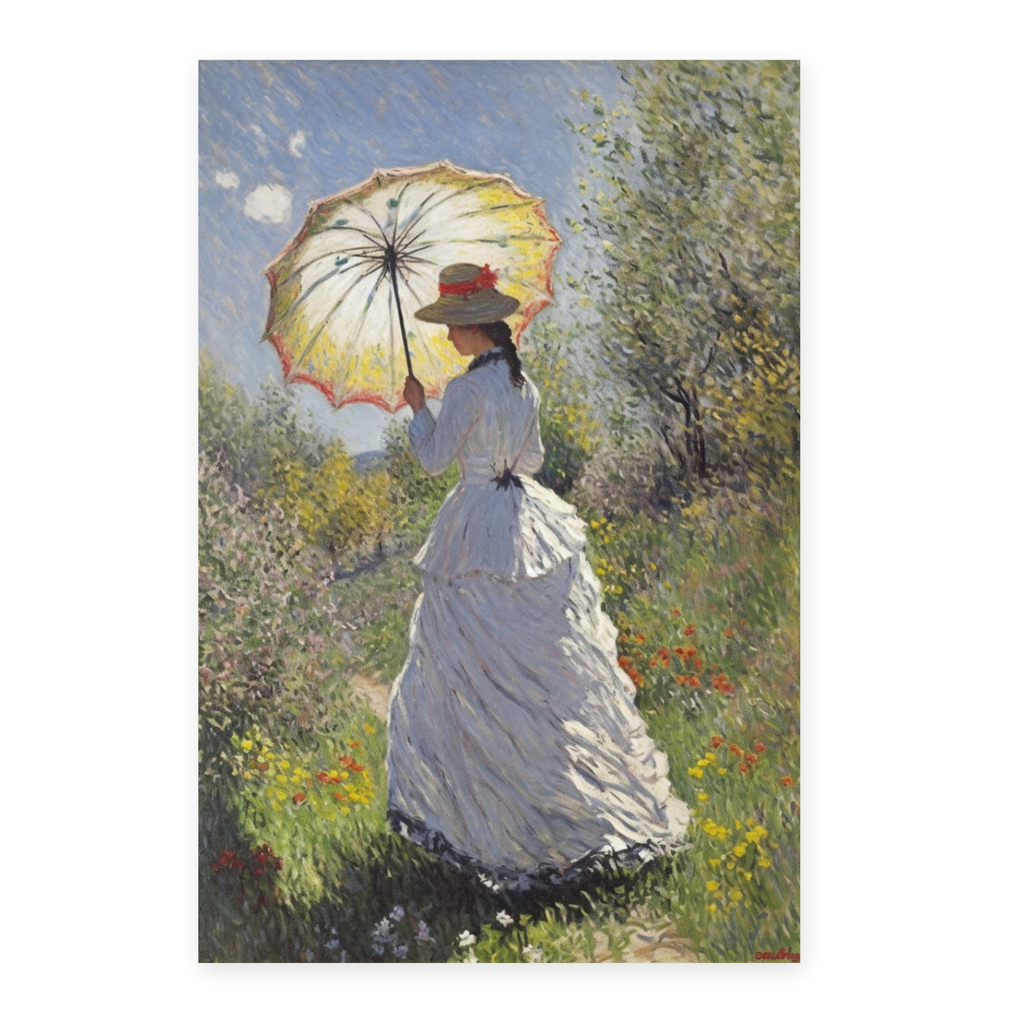 Póster de Obra Maestra de Claude Monet