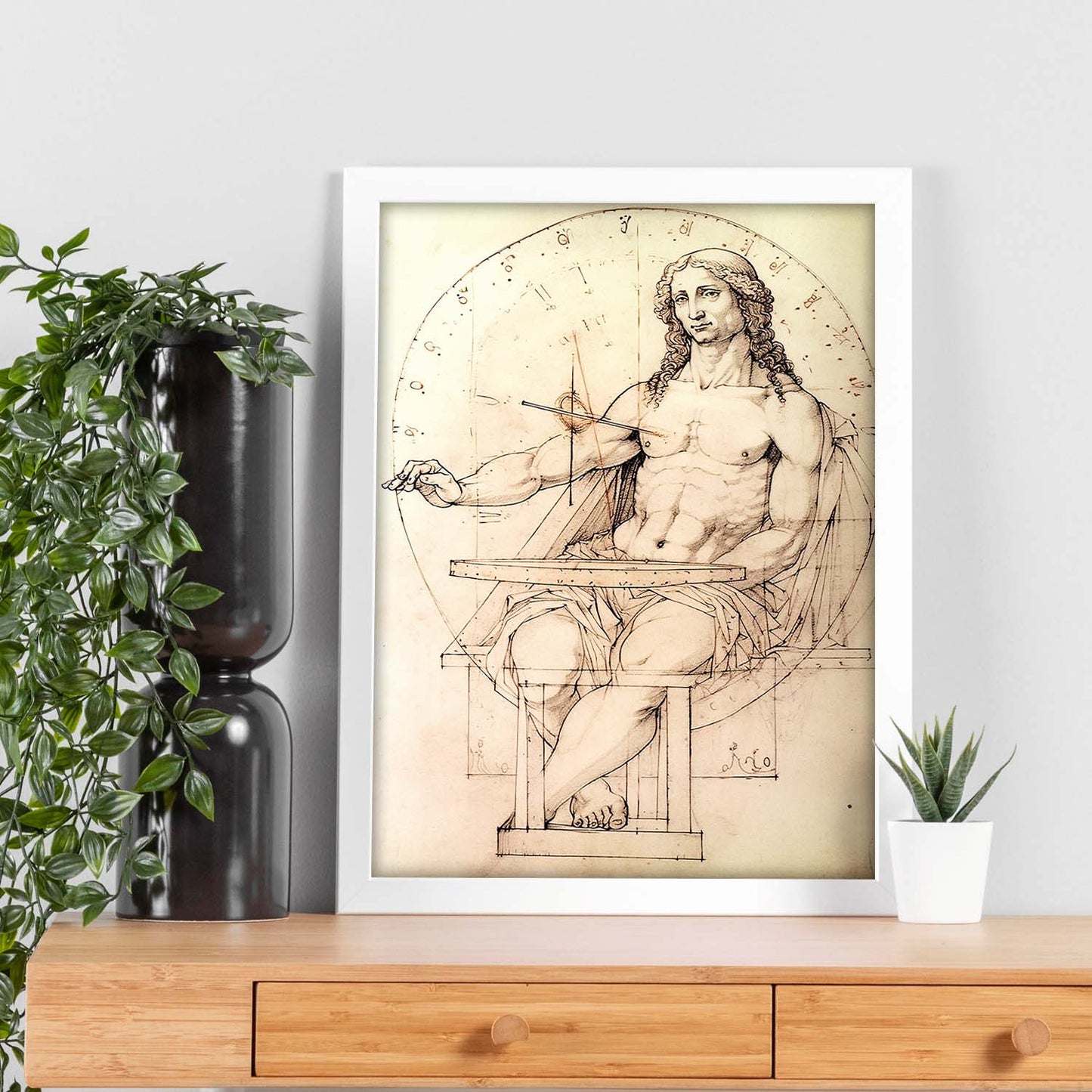 Póster Aleatorio por Leonardo da Vinci