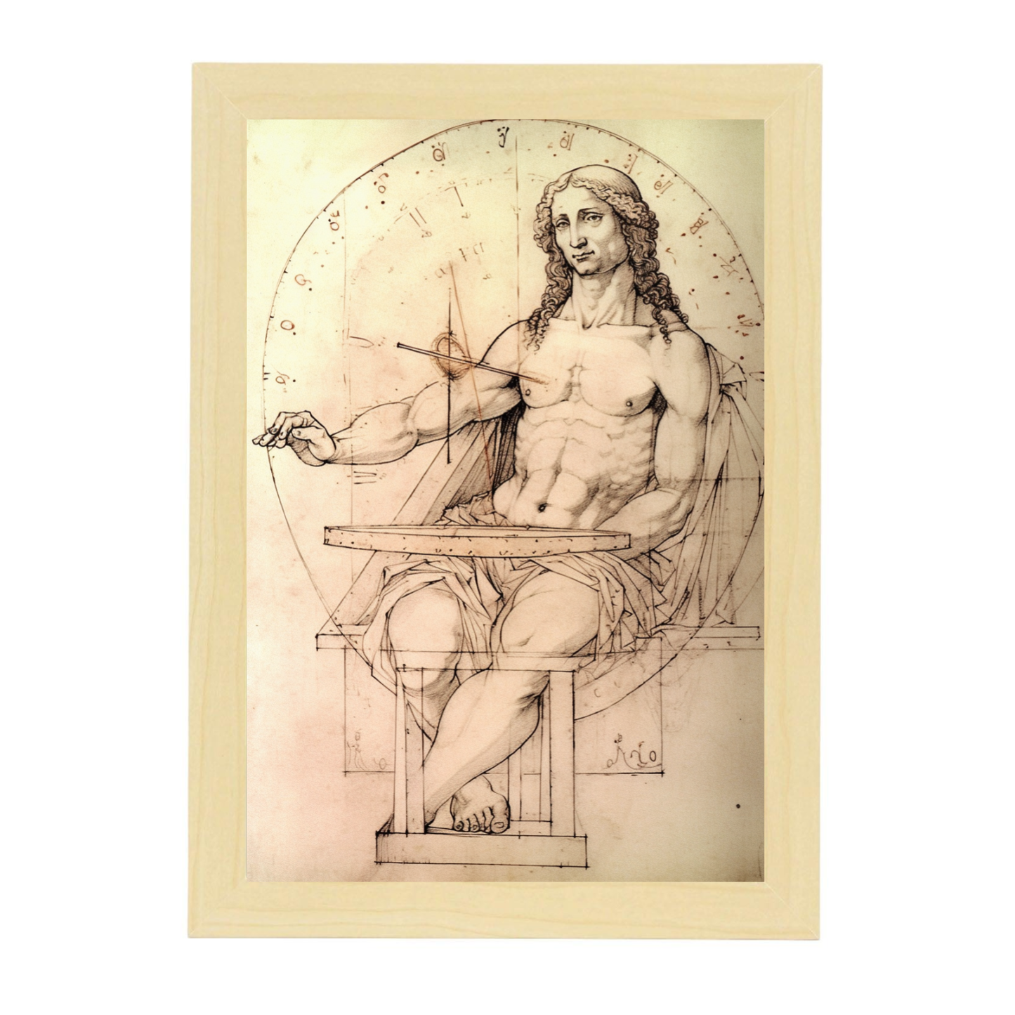 Póster Aleatorio por Leonardo da Vinci