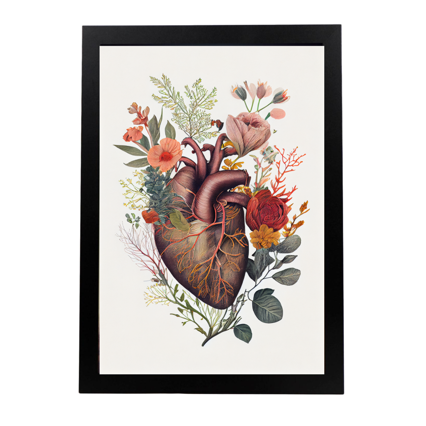 Póster Anatómico de Corazón
