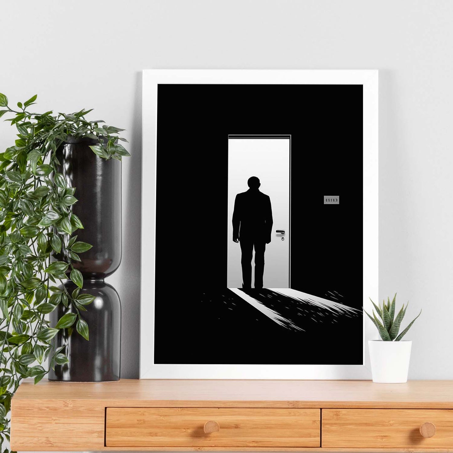 Póster Arte de Minimalismo Disminuido