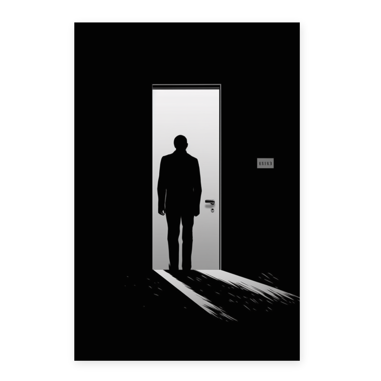 Póster Arte de Minimalismo Disminuido