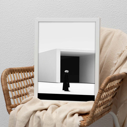 Póster Minimalista con Tinta Xerox de Alta Calidad en Papel 250gr