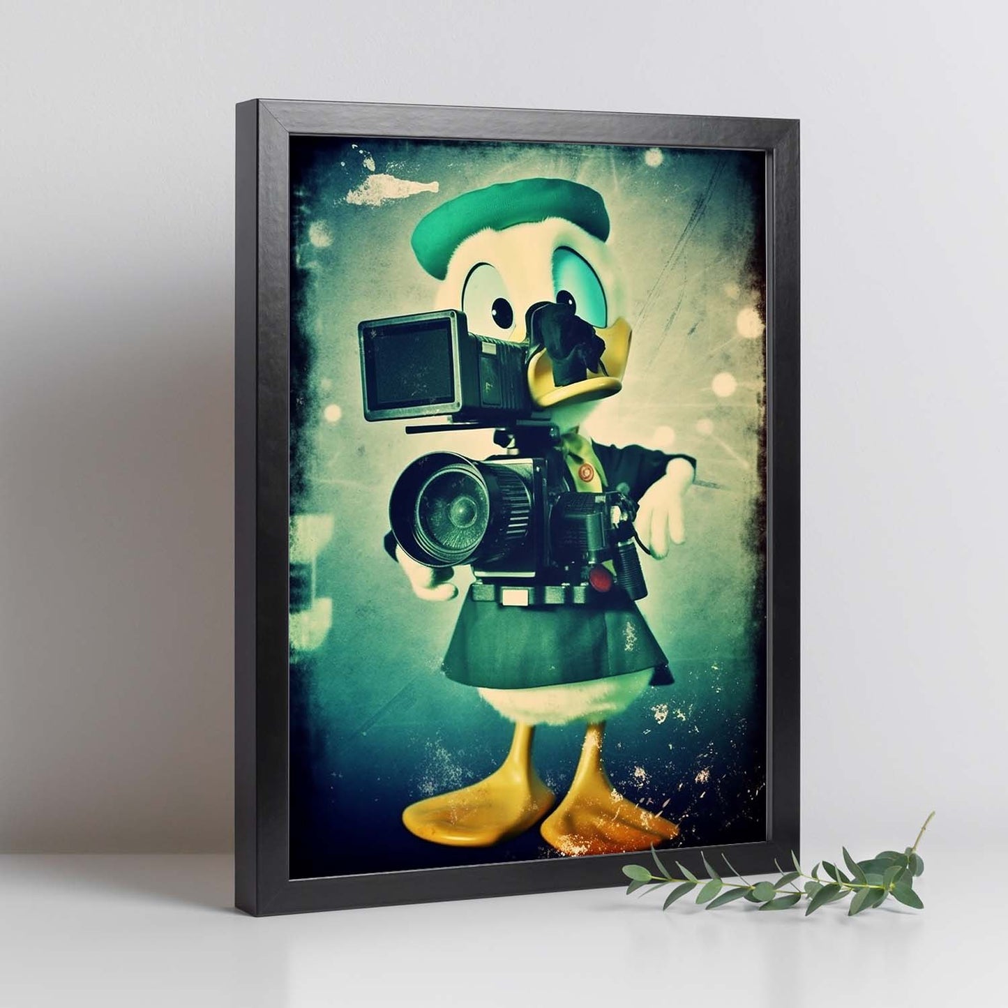 Lámina Atompunk de Humor Oscuro