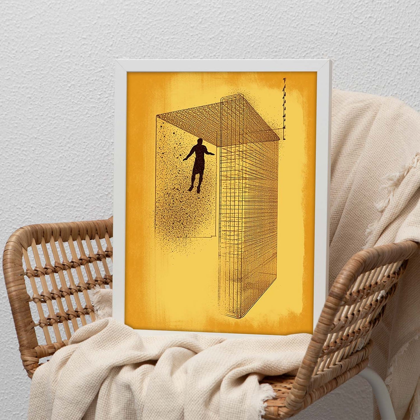 Póster Atrapado en la Genialidad Inconcebible