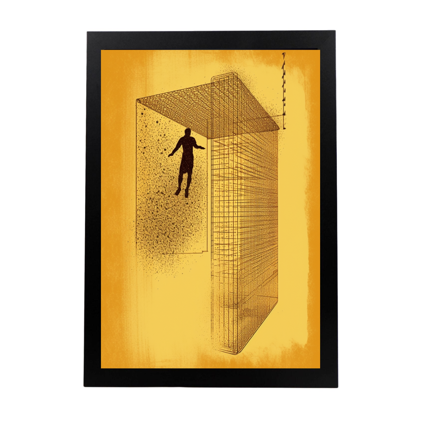 Póster Atrapado en la Genialidad Inconcebible